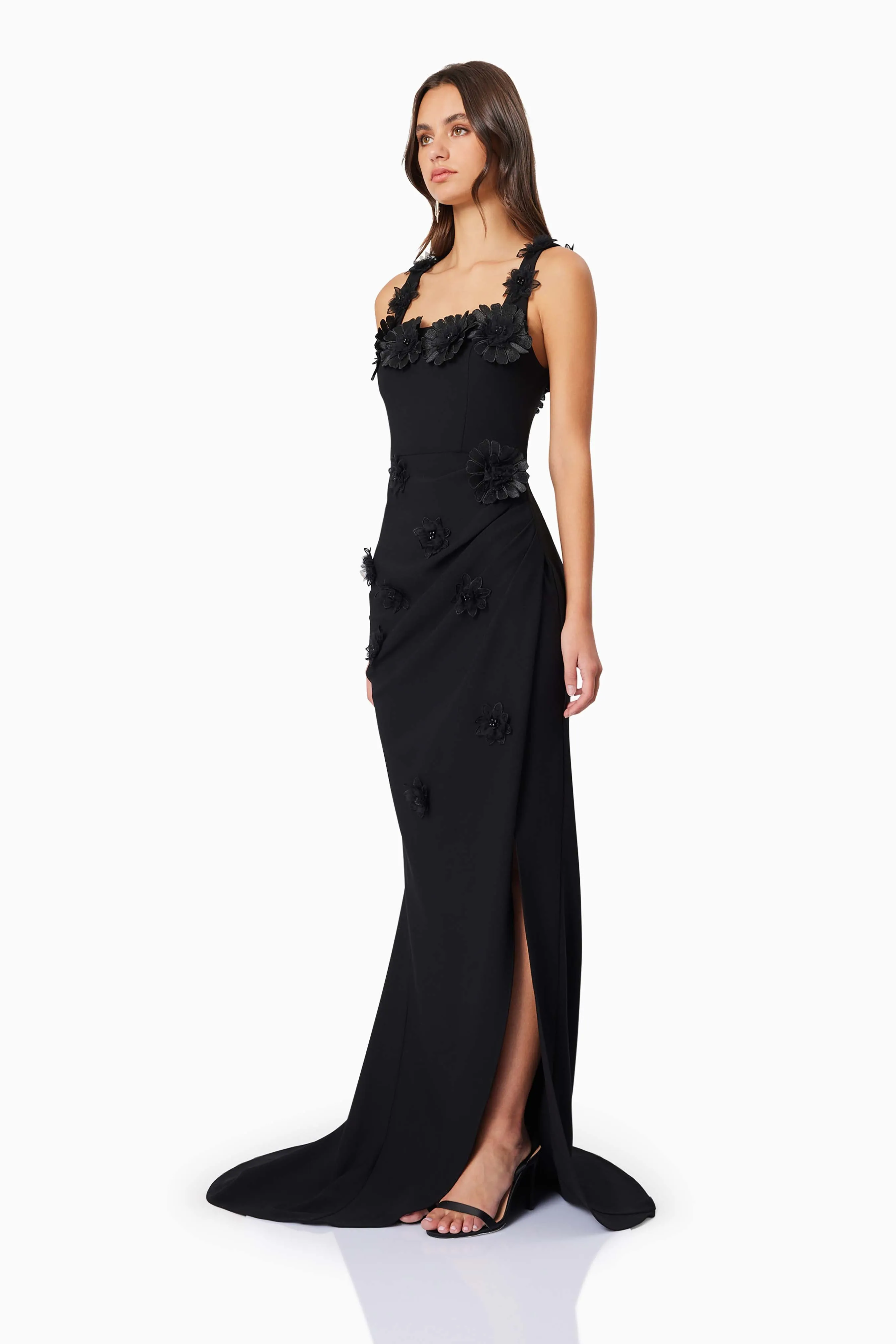 Charlotte Gown in Black sold by Elliatt product image thumbnail 2