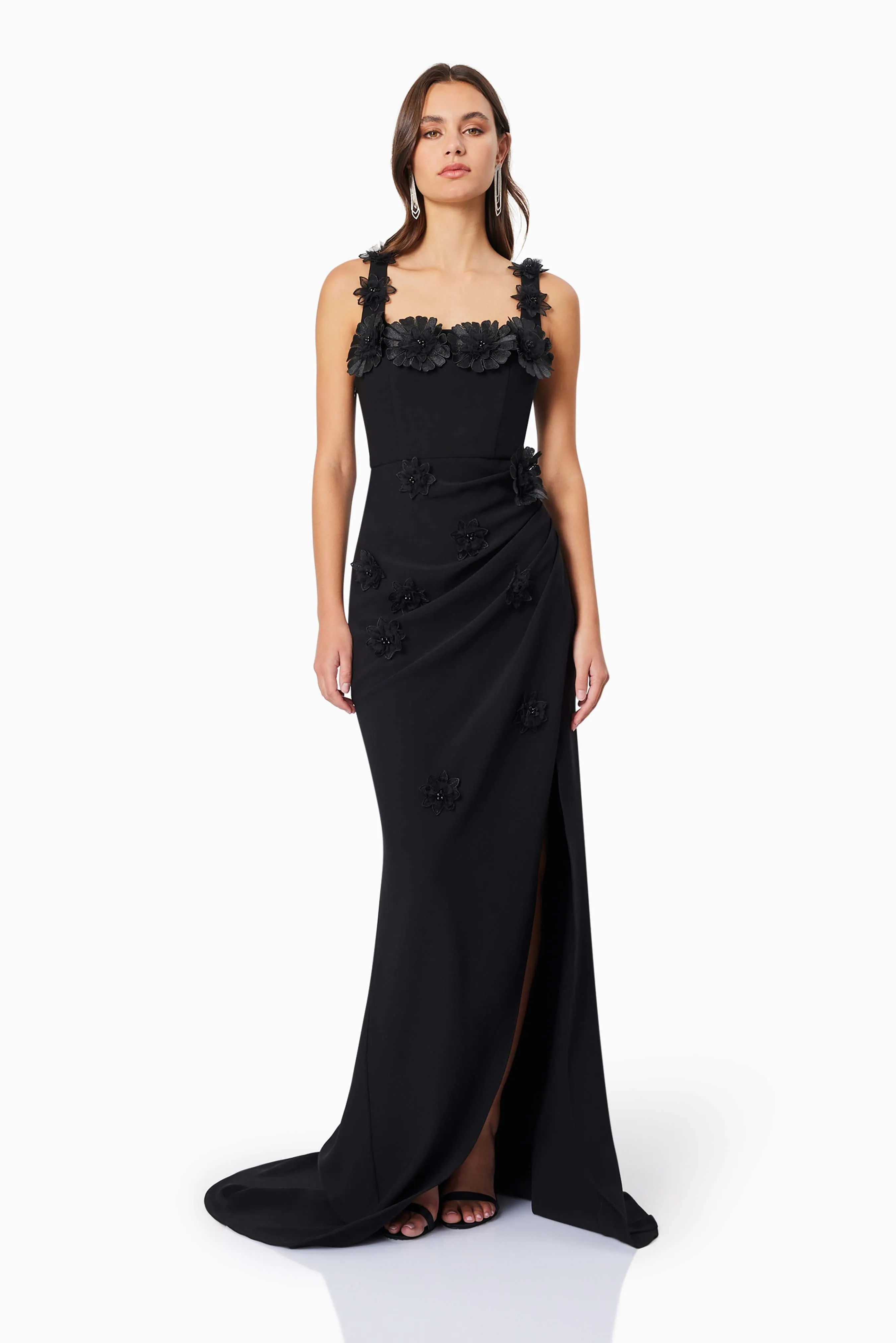 Charlotte Gown in Black sold by Elliatt product image thumbnail 3
