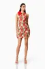 Roselyn Embroidered Mini Dress In Red sold by Elliatt