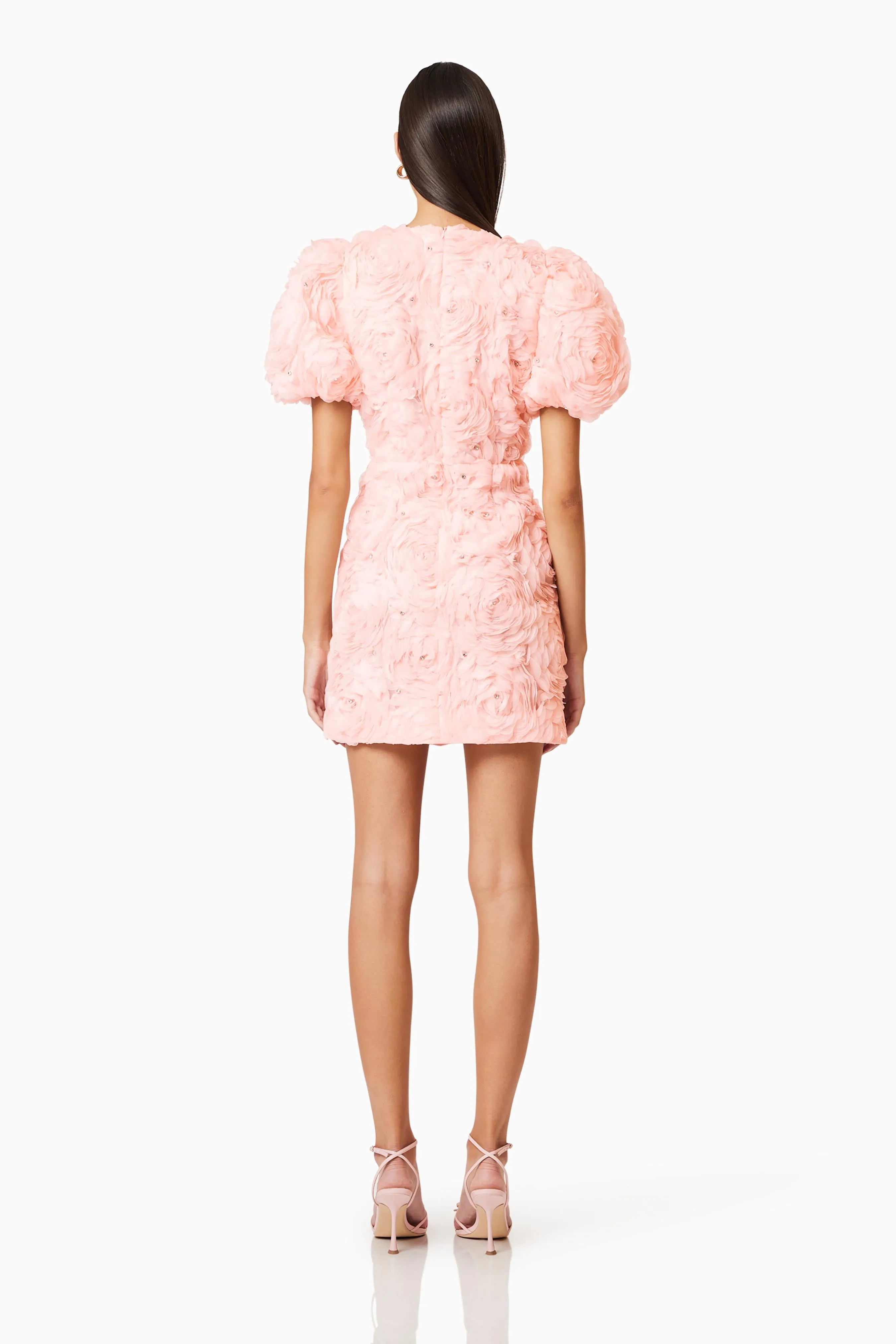Rosella 3D Mini Dress In Pink sold by Elliatt product image thumbnail 4