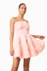 Rosella Strapless Mini Dress In Pink sold by Elliatt