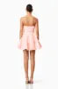 Rosella Strapless Mini Dress In Pink sold by Elliatt