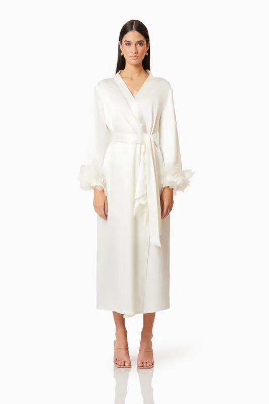 Katalina Robe in White sold by Elliatt