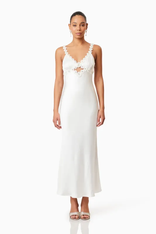 Clarissa Maxi In White sold by Elliatt
