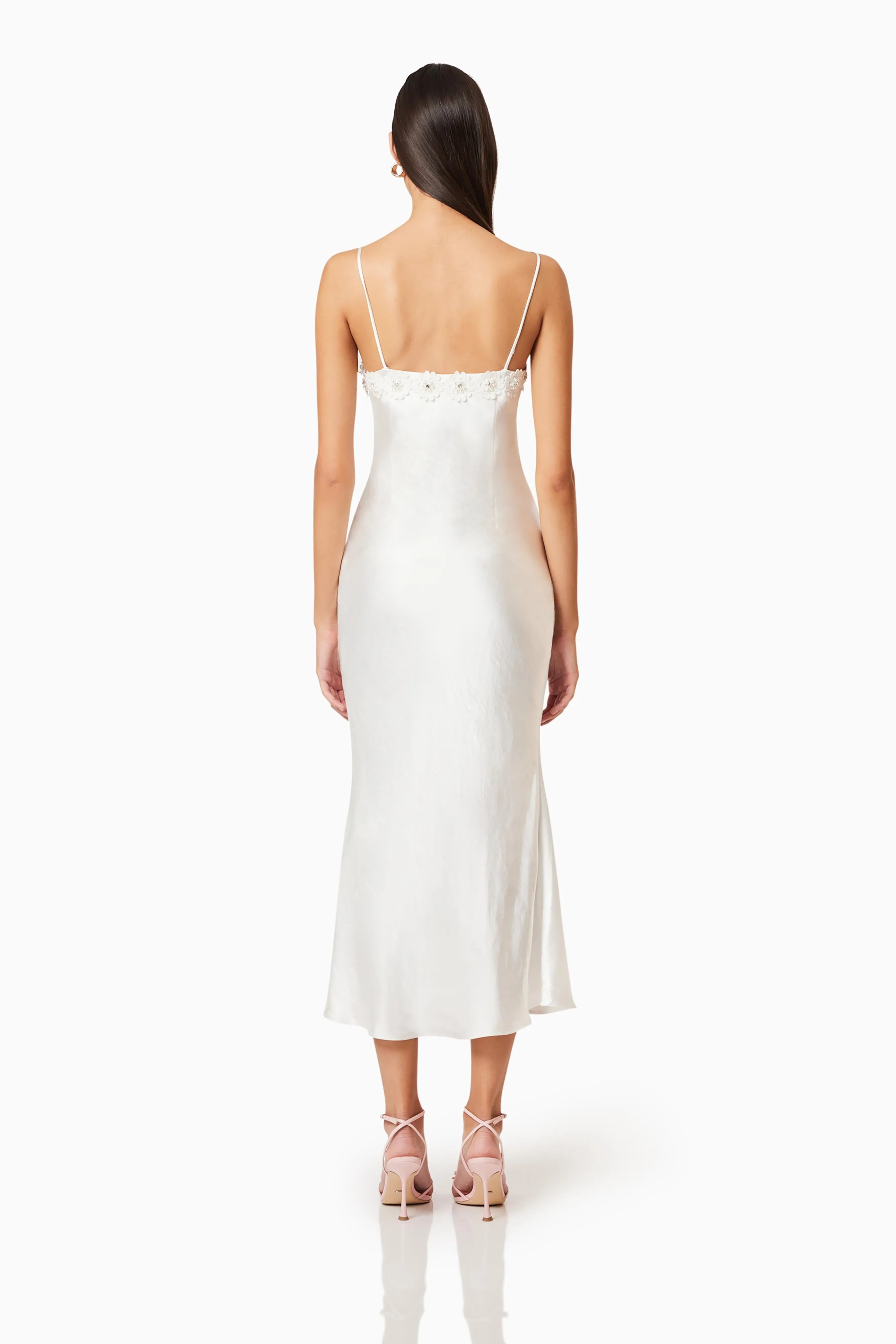 Clarissa Midi Dress In White sold by Elliatt product image thumbnail 4