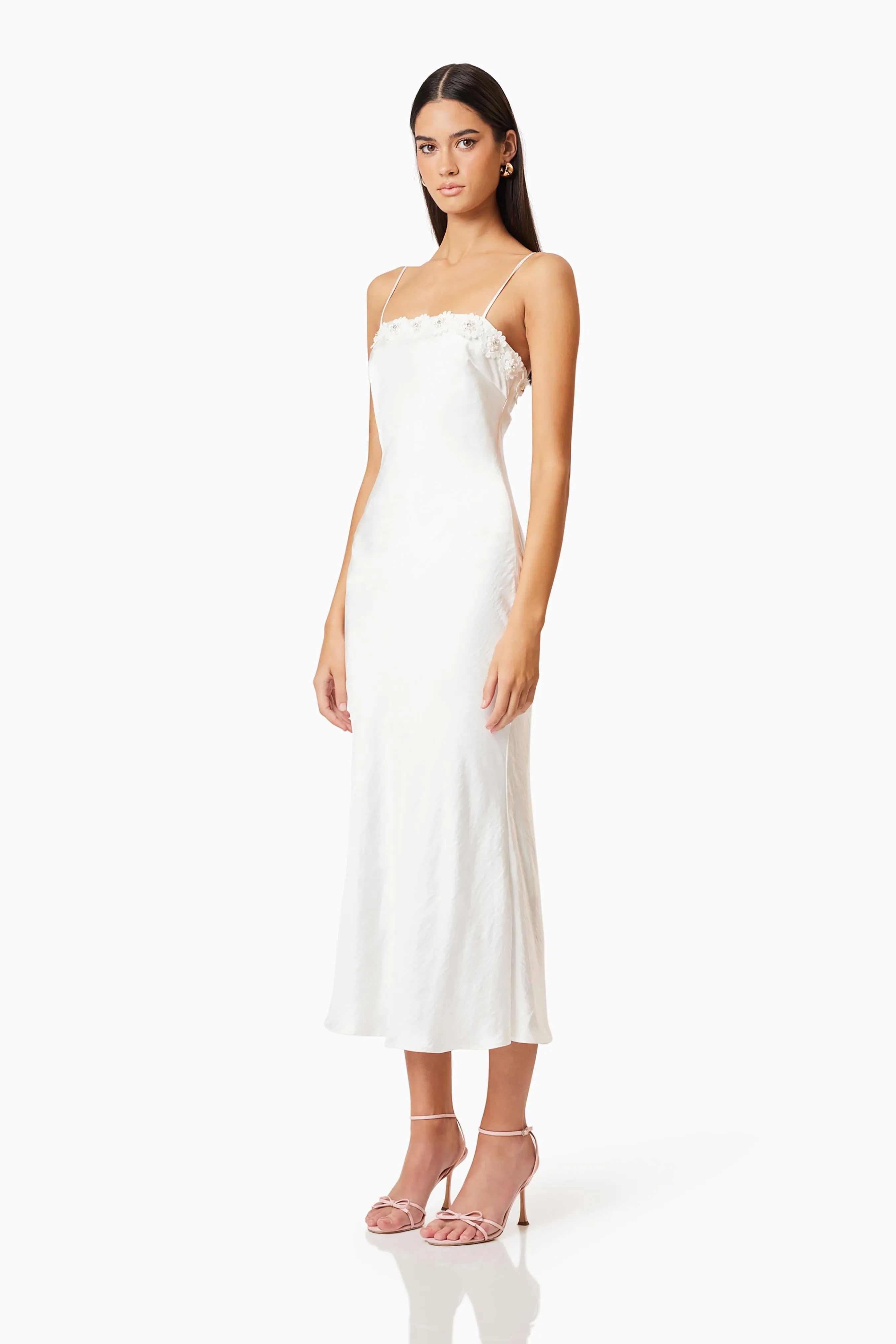 Clarissa Midi Dress In White sold by Elliatt product image thumbnail 2