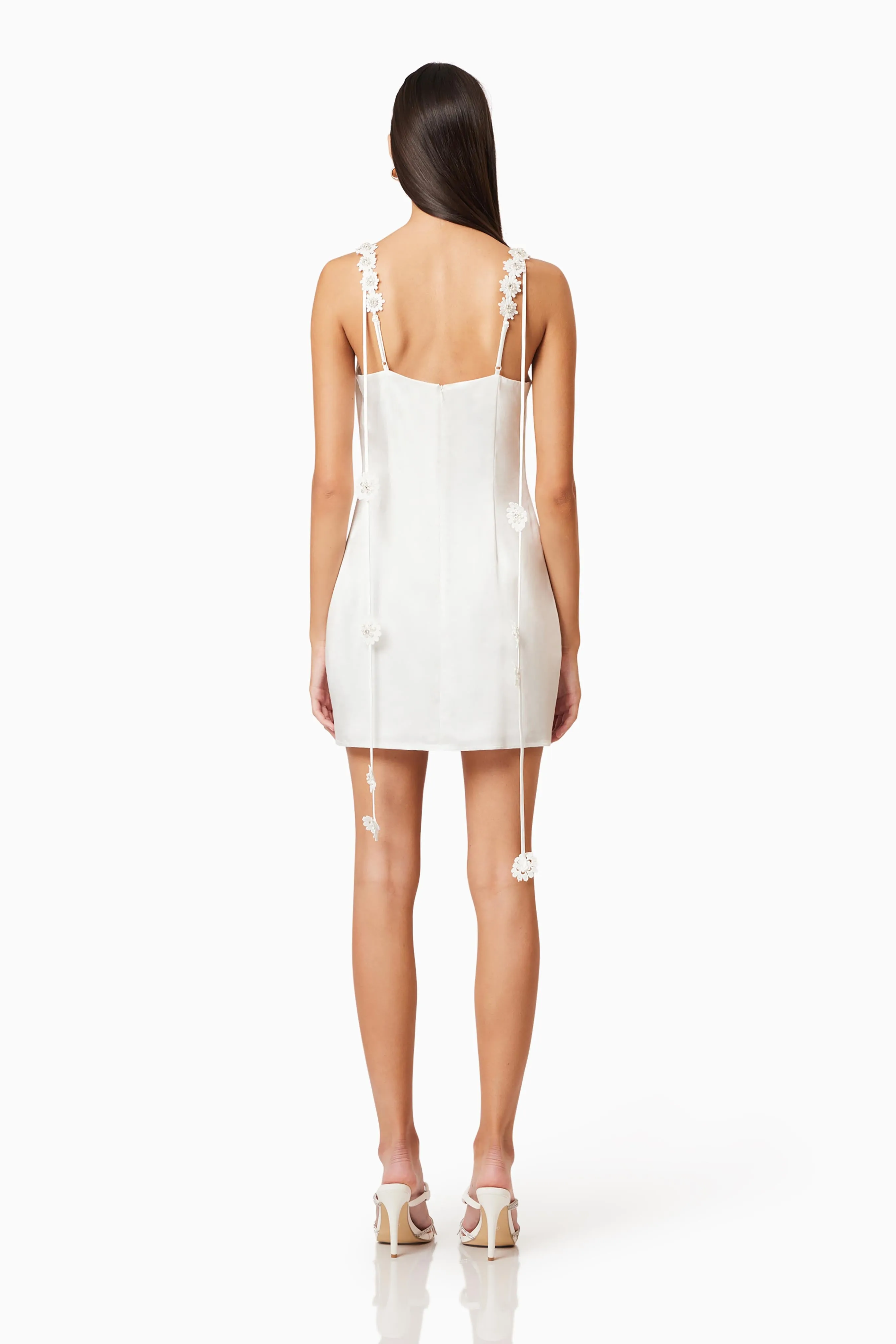 Clarissa Mini Dress In White sold by Elliatt product image thumbnail 4