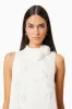 Lilydale 3D Maxi Dress In White sold by Elliatt