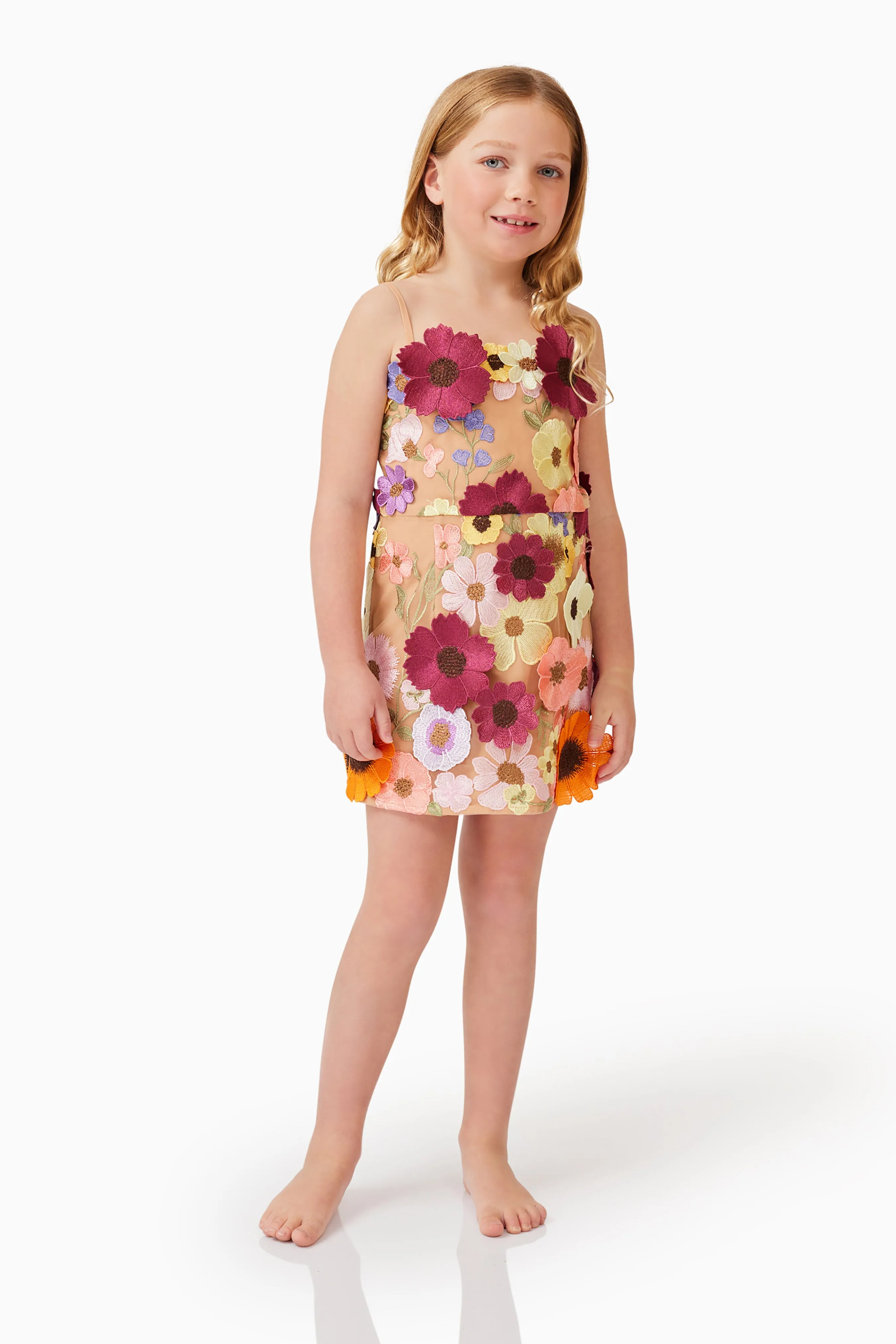 Rosalind Girls Mini Dress in Floral sold by Elliatt product image thumbnail 2