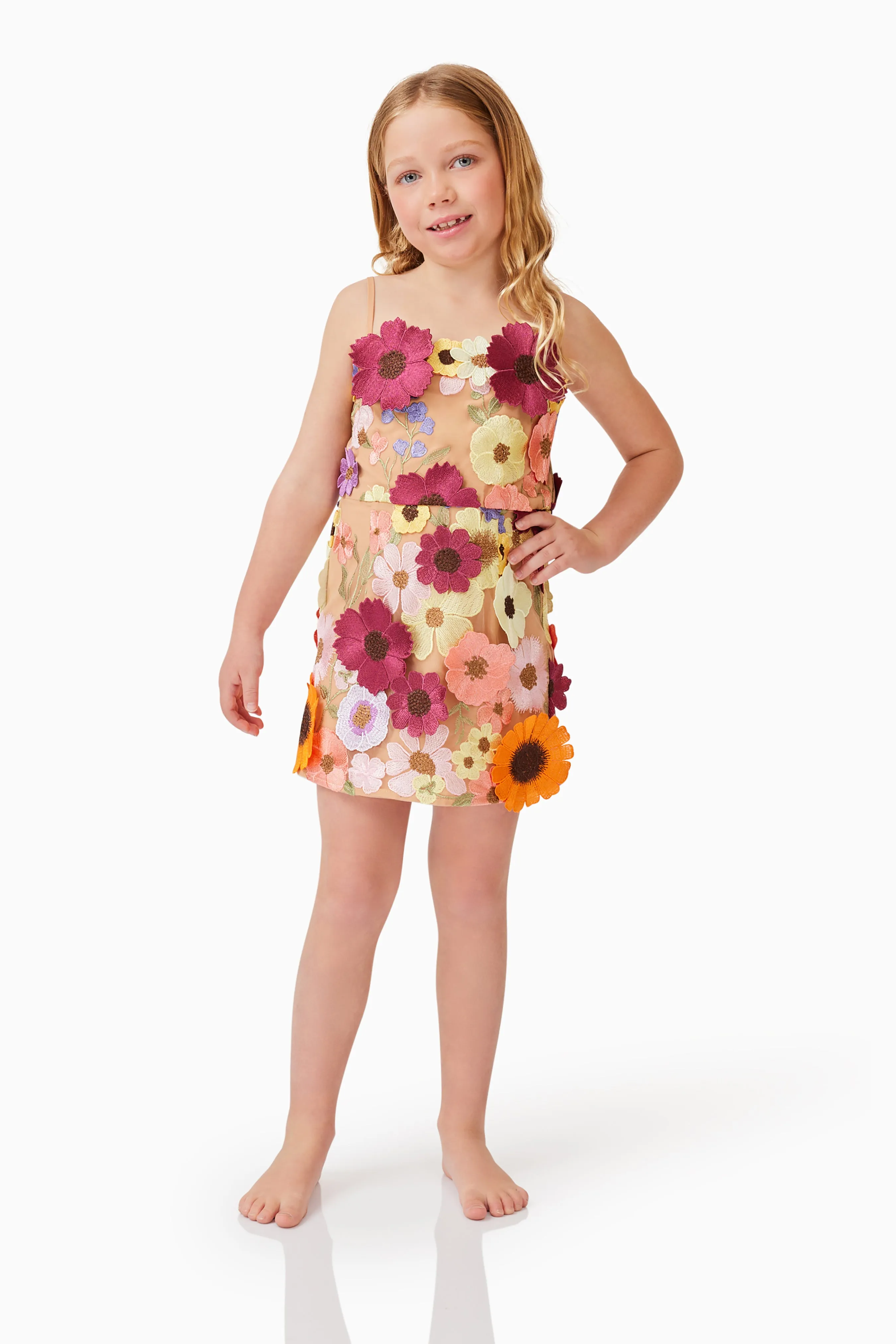 Rosalind Girls Mini Dress in Floral sold by Elliatt product image thumbnail 3
