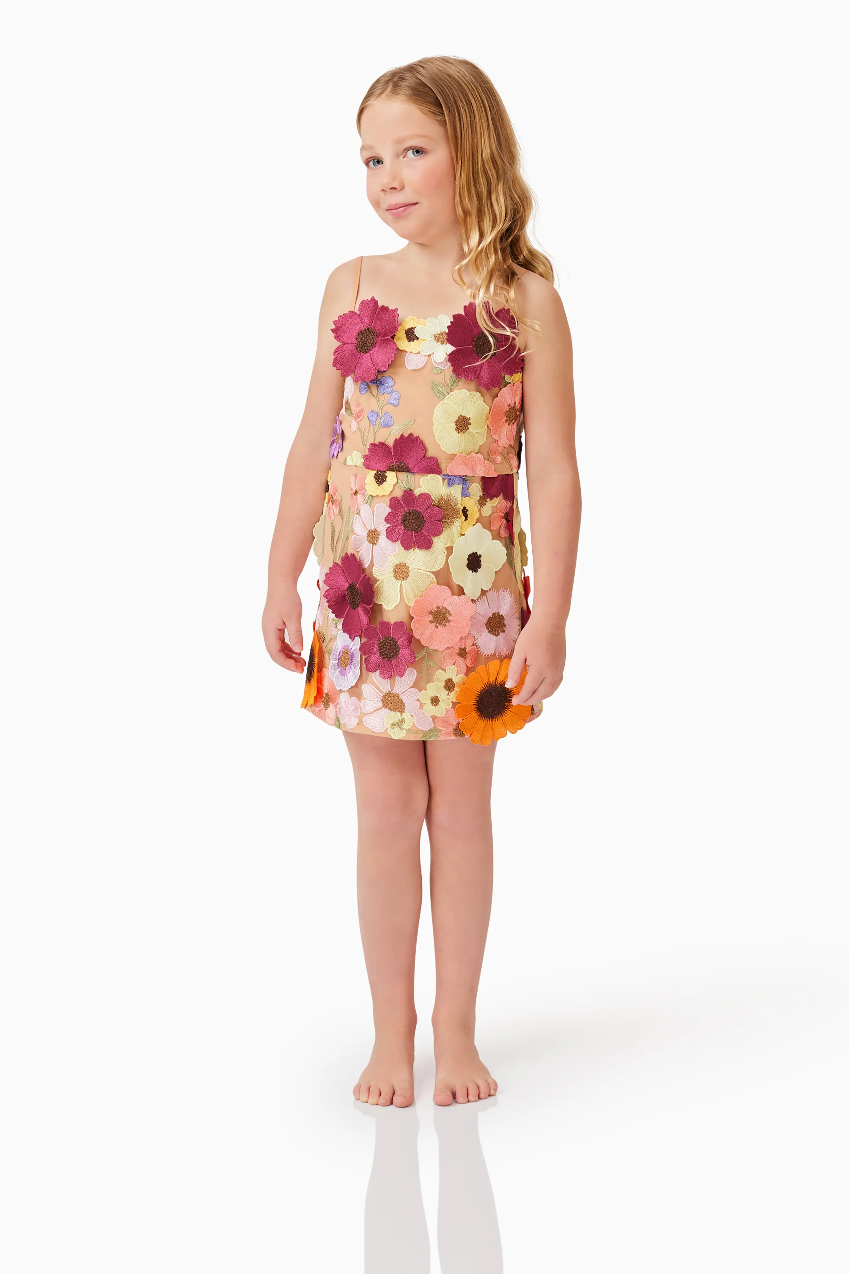 Rosalind Girls Mini Dress in Floral sold by Elliatt product image thumbnail 5