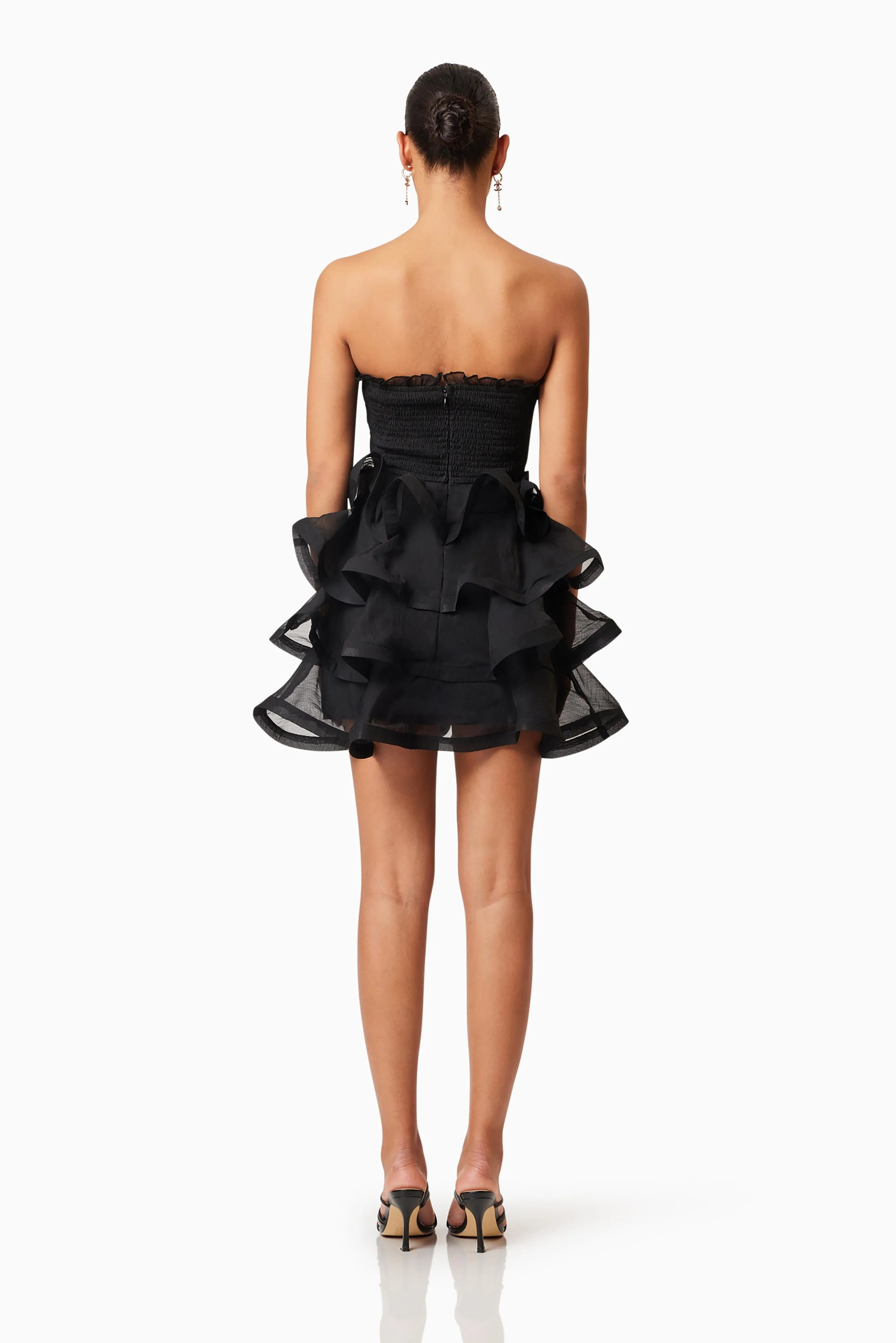 Louise Strapless Mini Dress In Black sold by Elliatt product image thumbnail 4