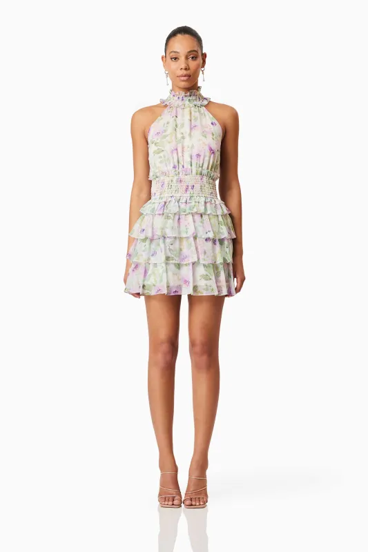 Mirabelle Mini Dress in Floral sold by Elliatt