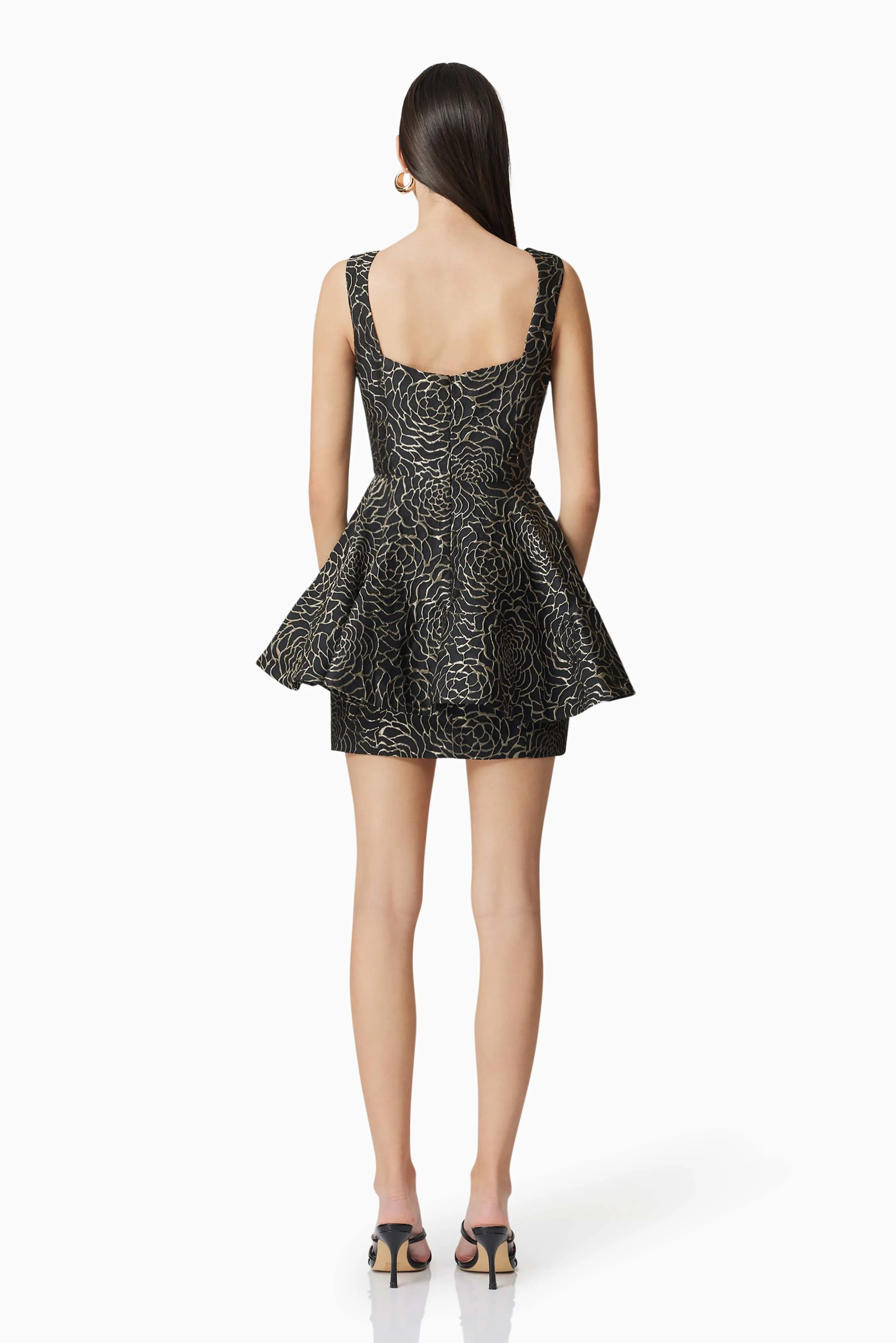 Deanna Mini Dress in Black sold by Elliatt product image thumbnail 4