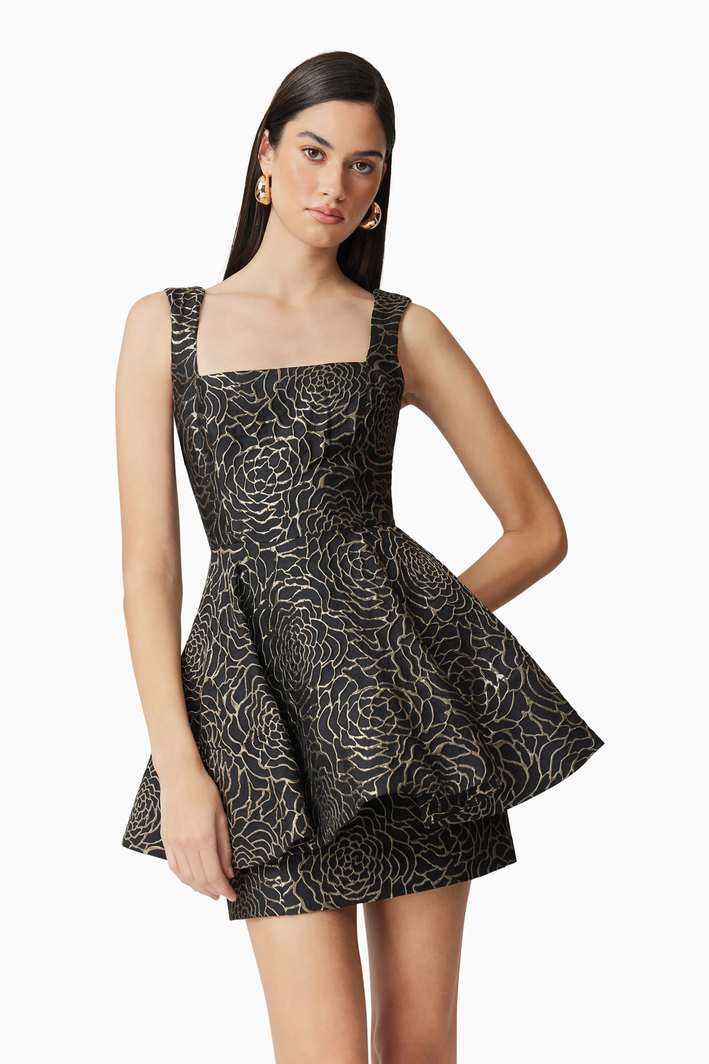 Deanna Mini Dress in Black sold by Elliatt product image thumbnail 5