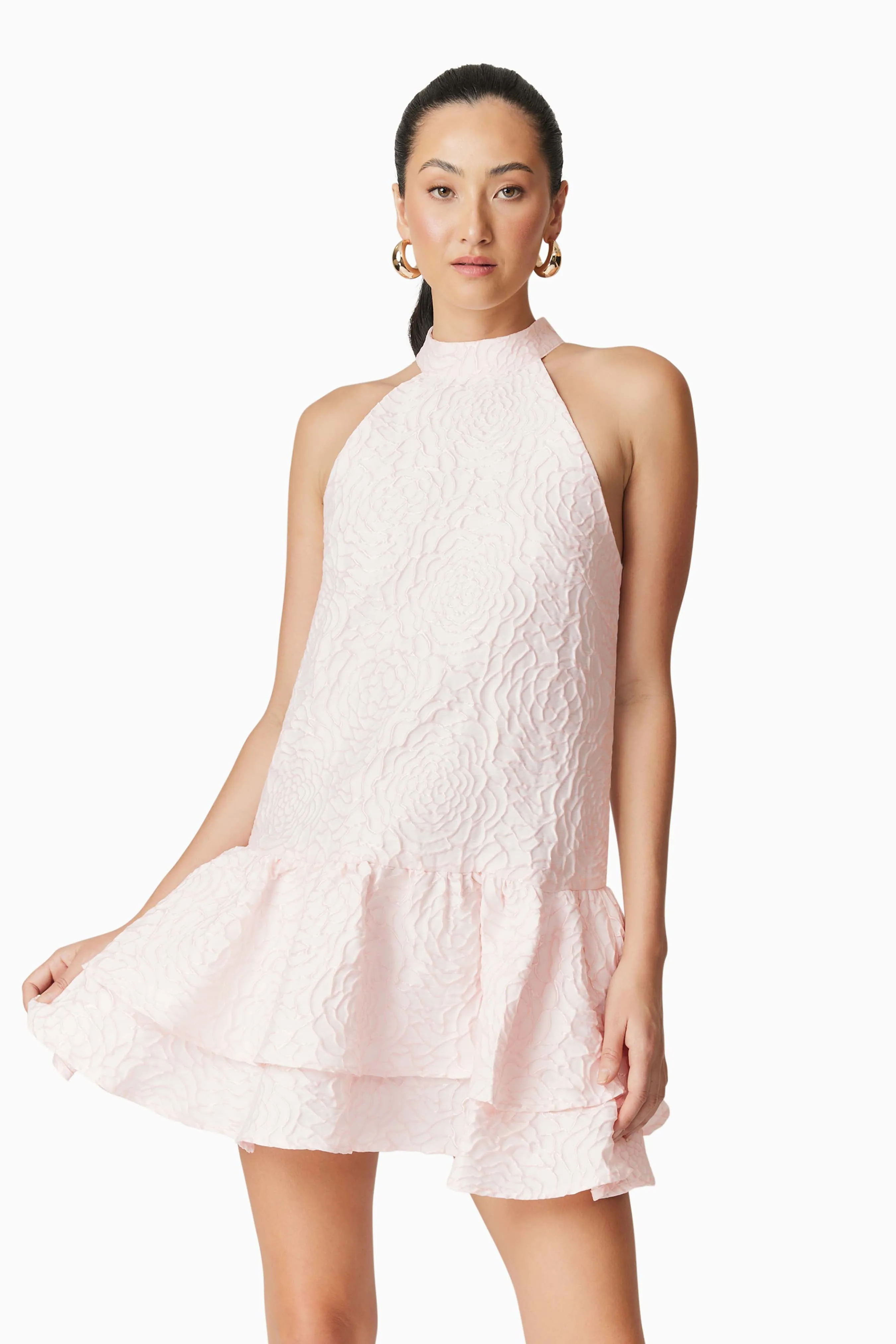 Deanna Halter Mini Dress in Pink sold by Elliatt product image thumbnail 5
