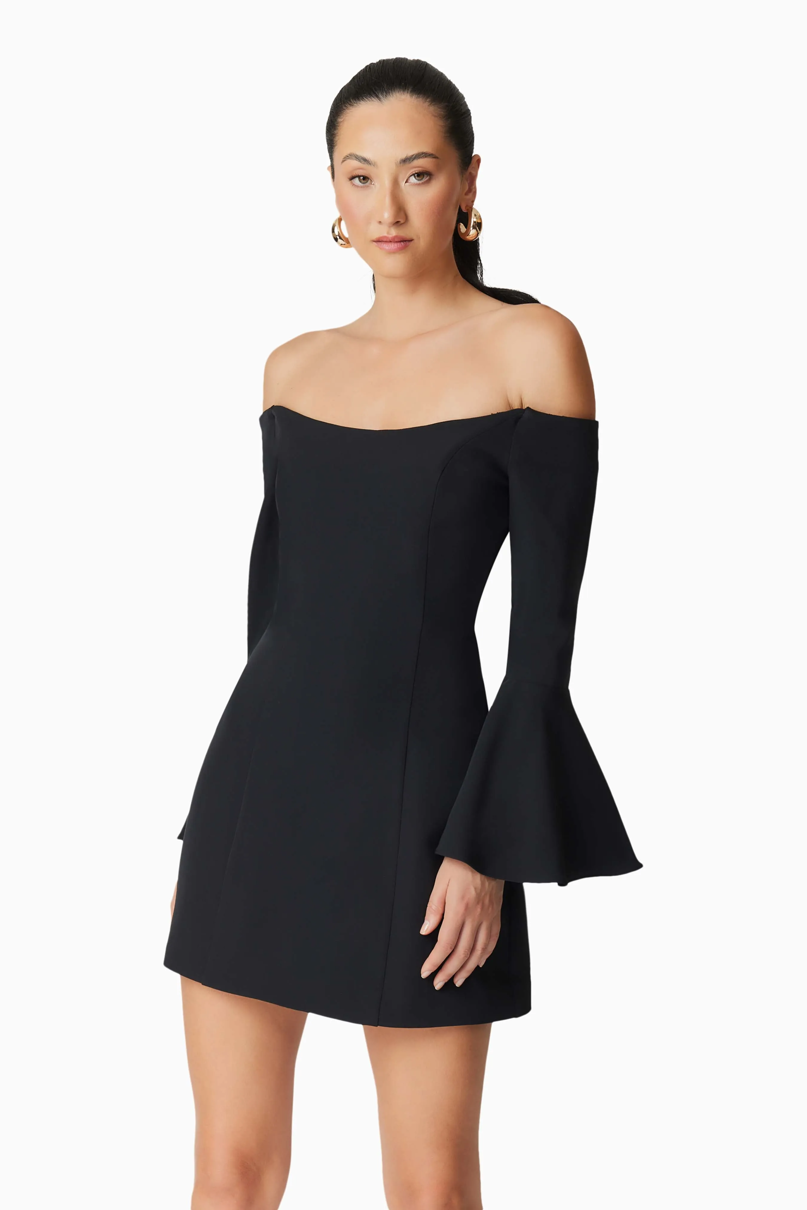 Hazelle Strapless Mini Dress in Black sold by Elliatt product image thumbnail 5