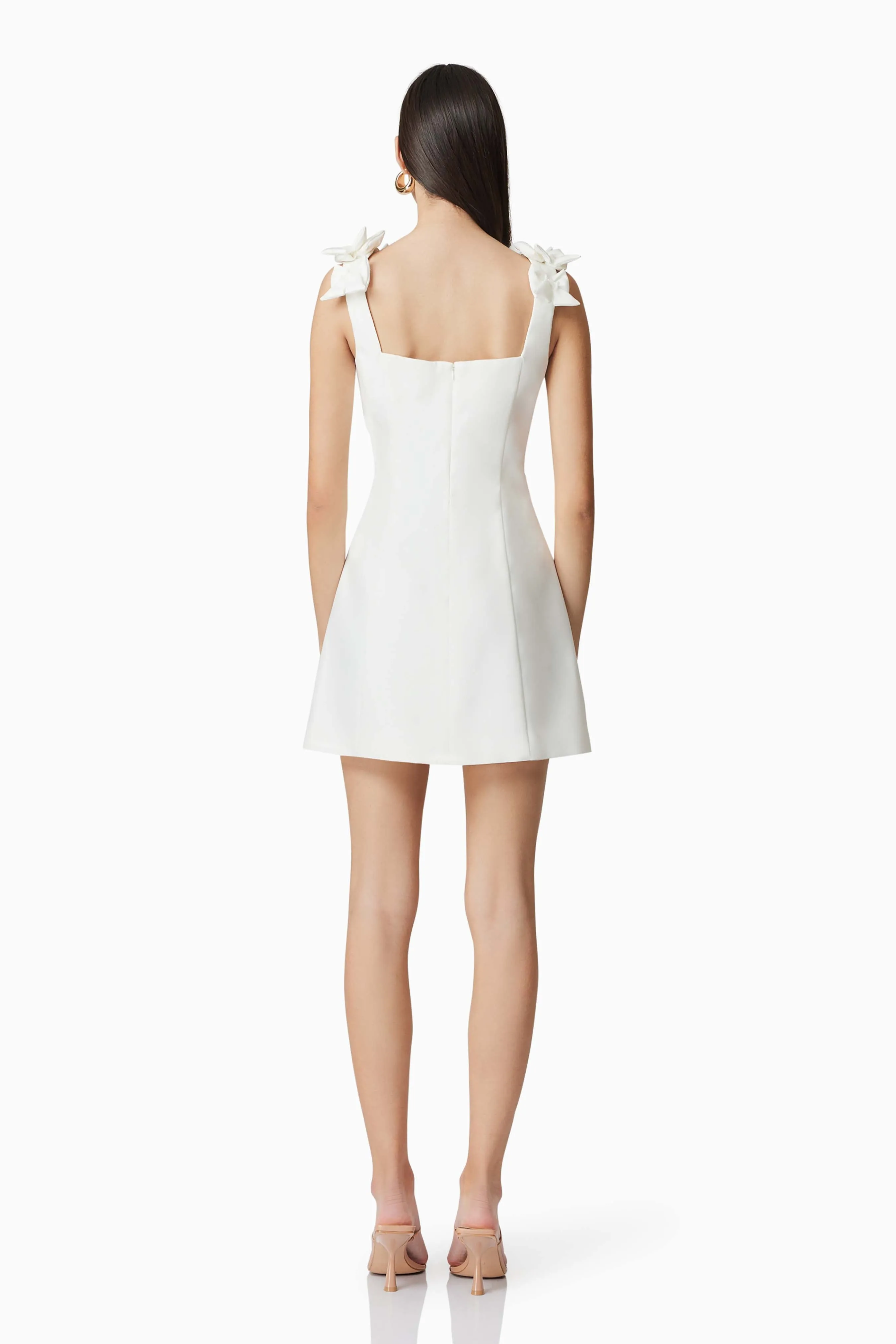 Celia Mini Dress in White sold by Elliatt product image thumbnail 4