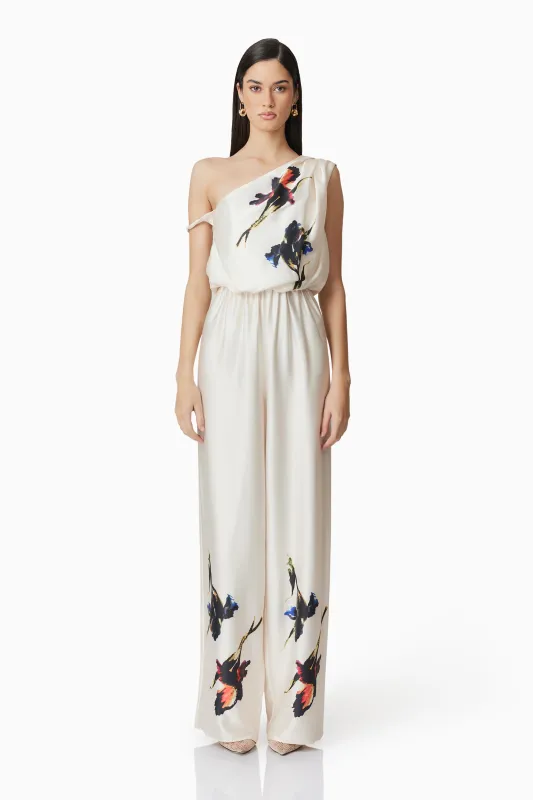 CURAAE Cecilia Jumpsuit in White sold by Elliatt