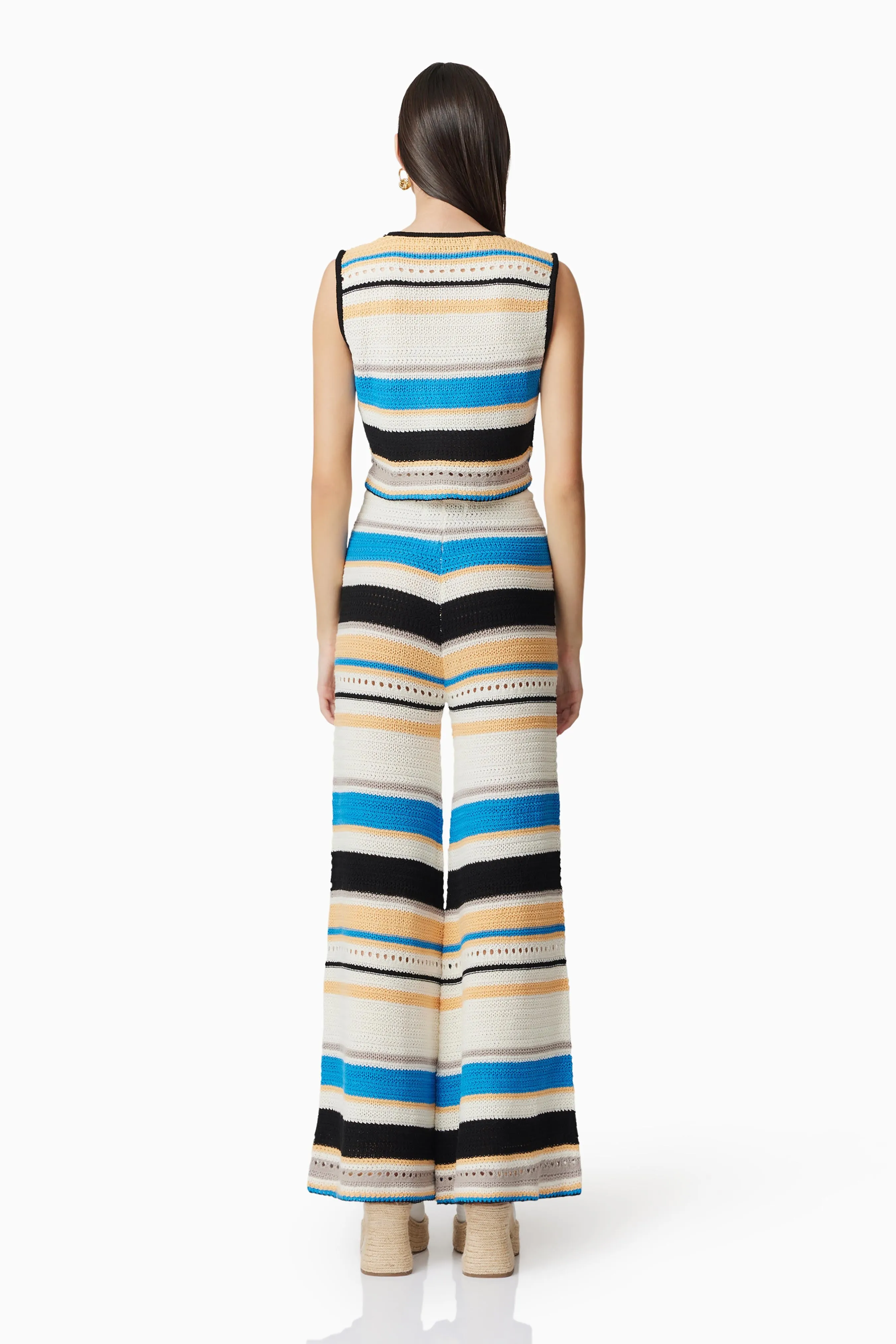 CURAAE Harlow Knit Striped Trousers sold by Elliatt product image thumbnail 4