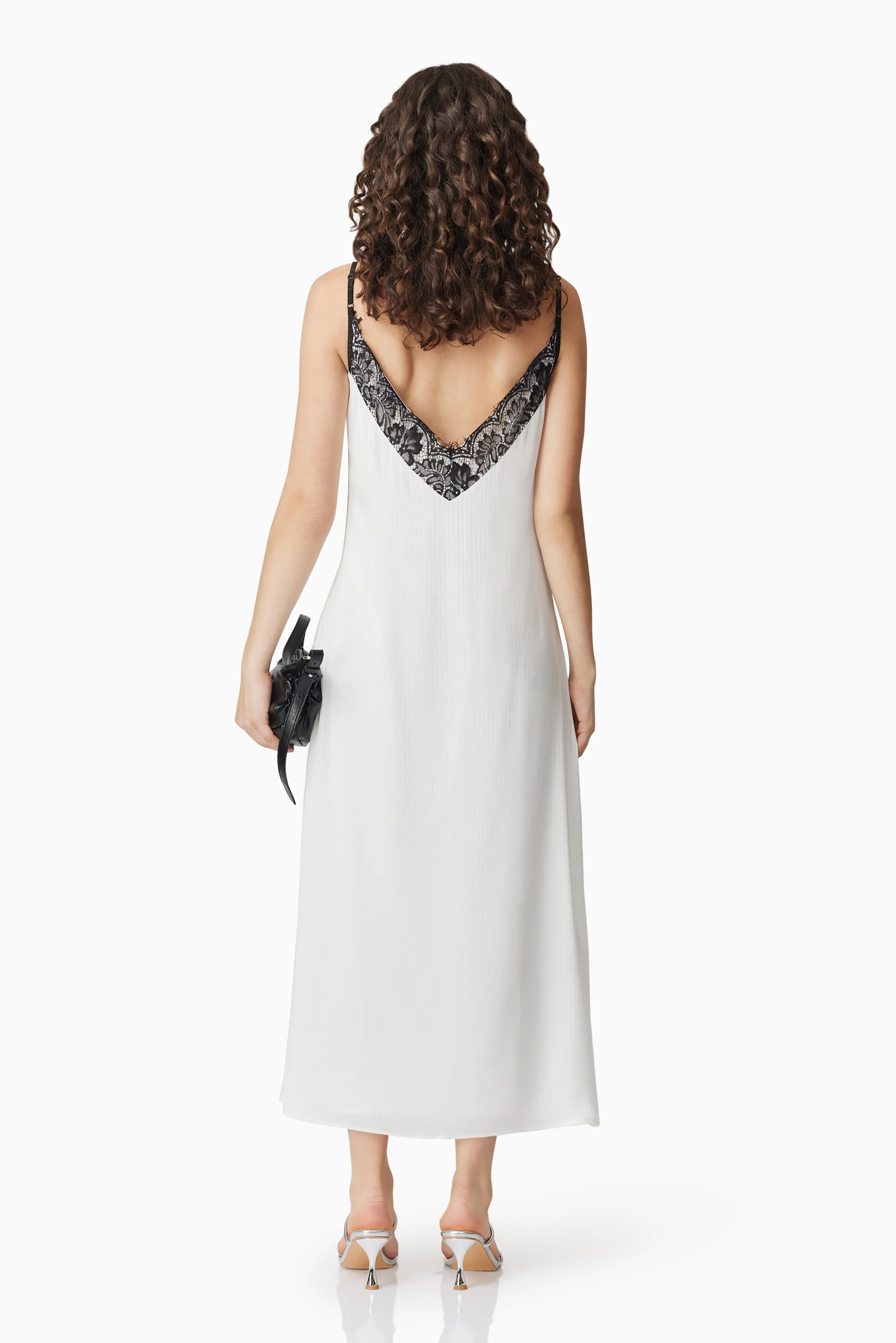 CURAAE Valentina Lace Midi Dress In White sold by Elliatt product image thumbnail 4