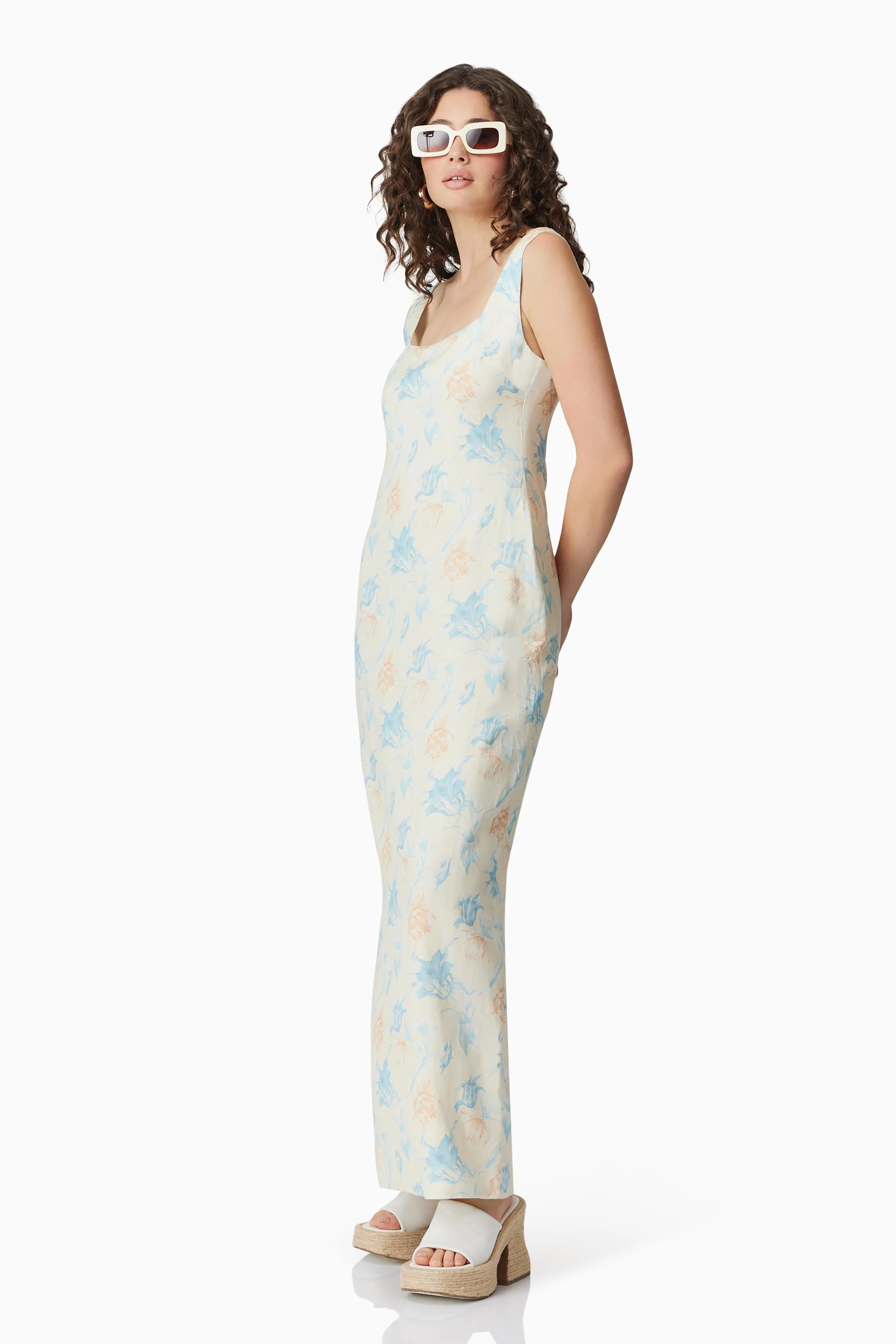 CURAAE Esther Floral Maxi Dress sold by Elliatt product image thumbnail 2
