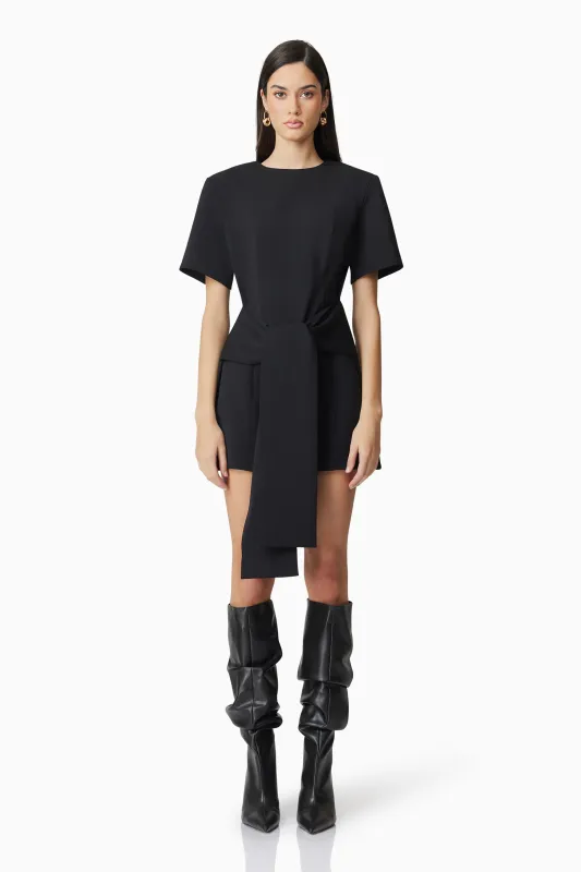 CURAAE Noa Mini Dress In Black sold by Elliatt