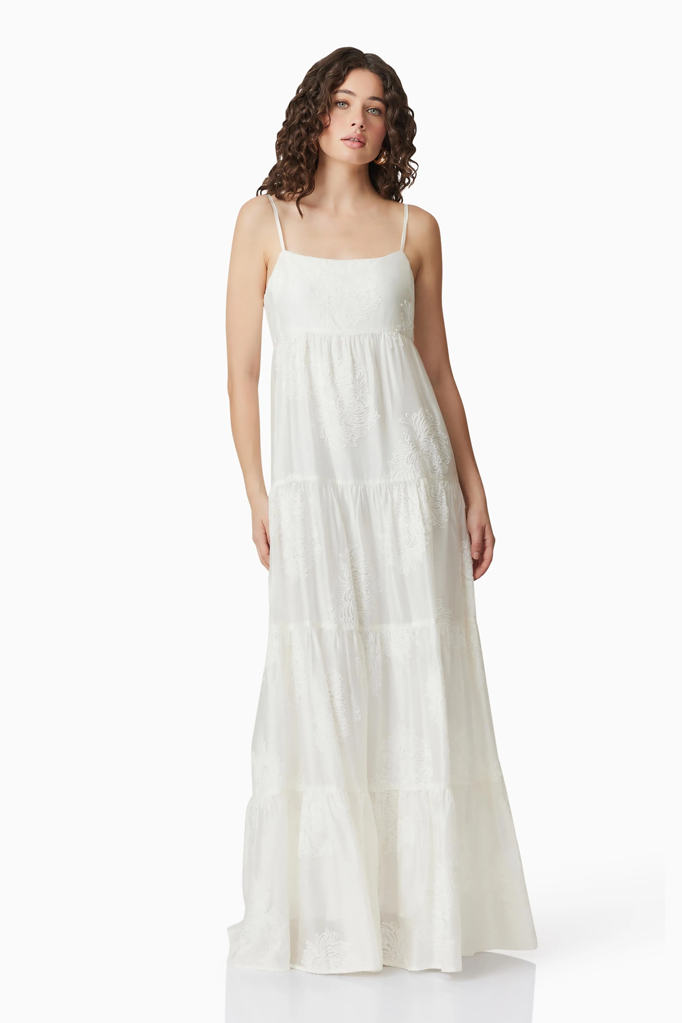 CURAAE Grace Maxi Dress in White sold by Elliatt product image thumbnail 3