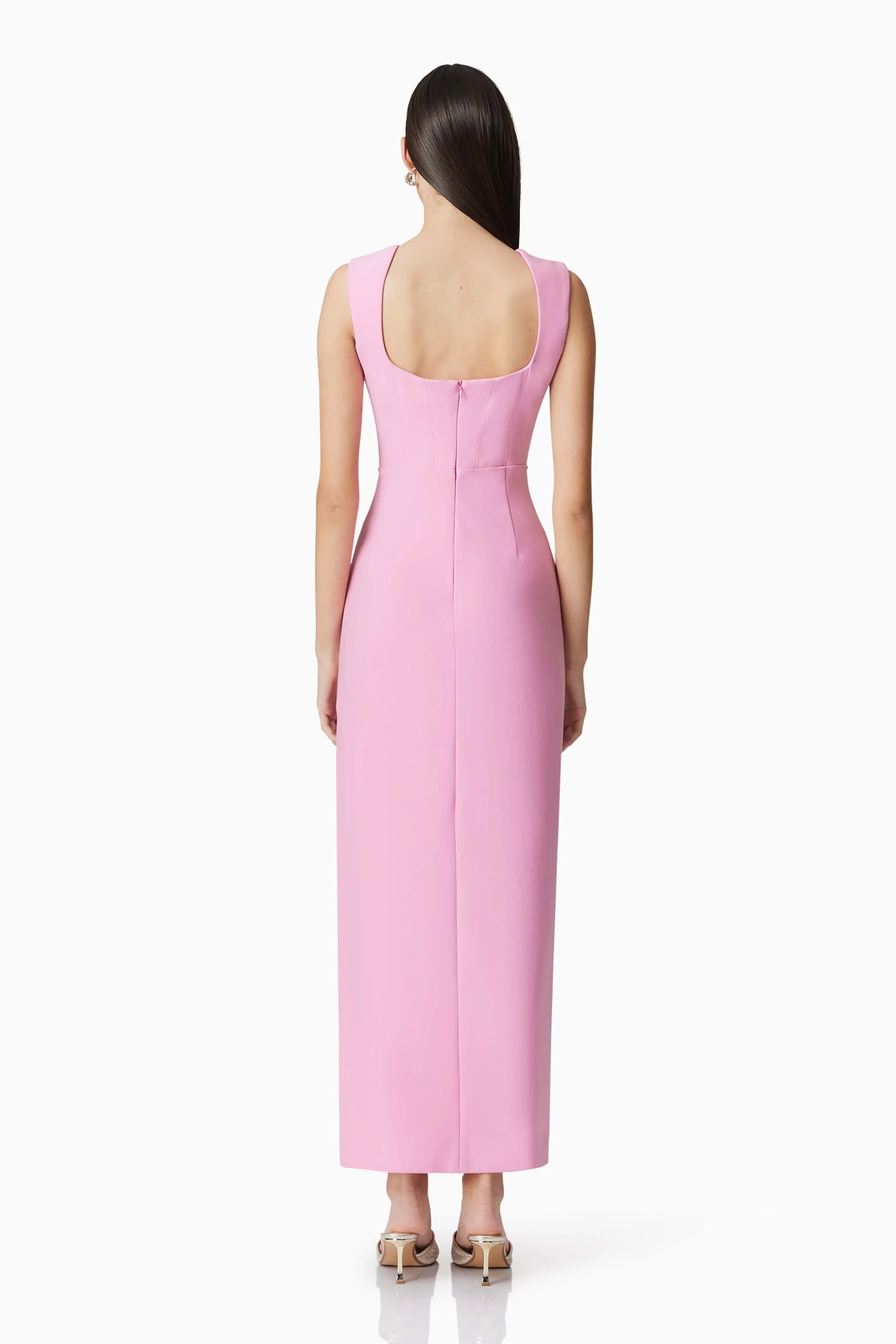 Gia Fitted Gown in Pink sold by Elliatt product image thumbnail 4