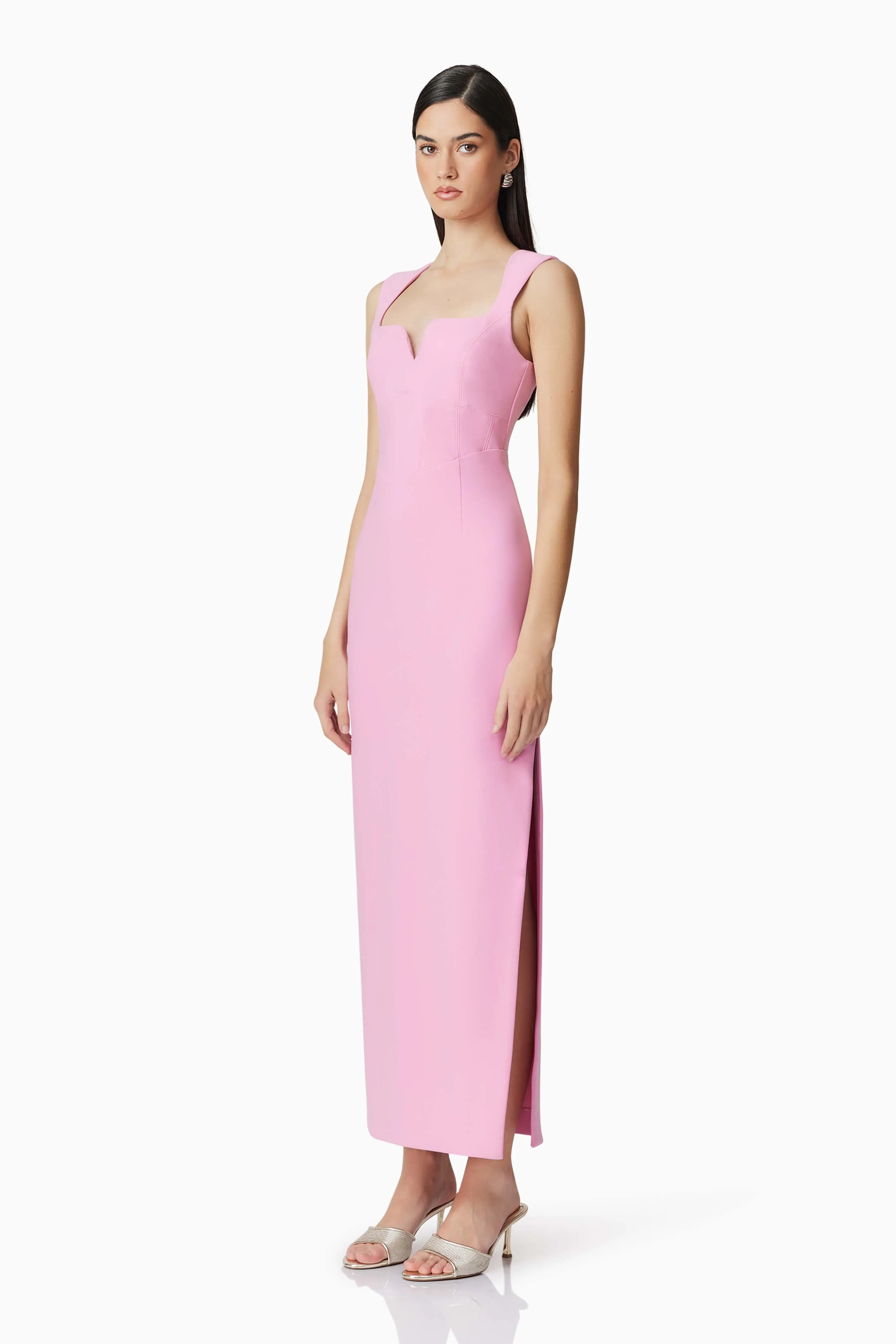 Gia Fitted Gown in Pink sold by Elliatt product image thumbnail 2
