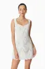 Eliza Mini Dress in White sold by Elliatt