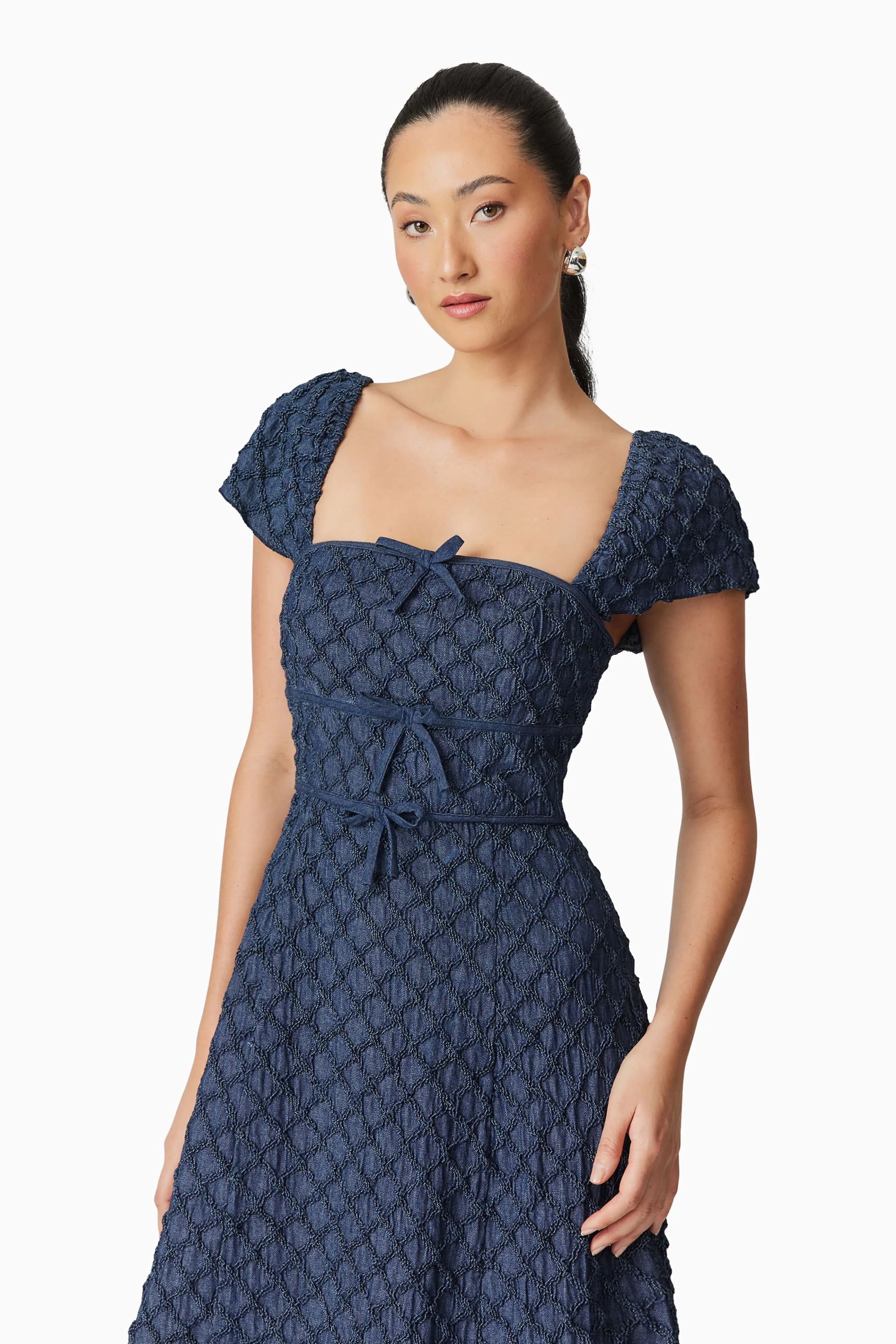 Keeley Midi Dress in Blue sold by Elliatt product image thumbnail 5