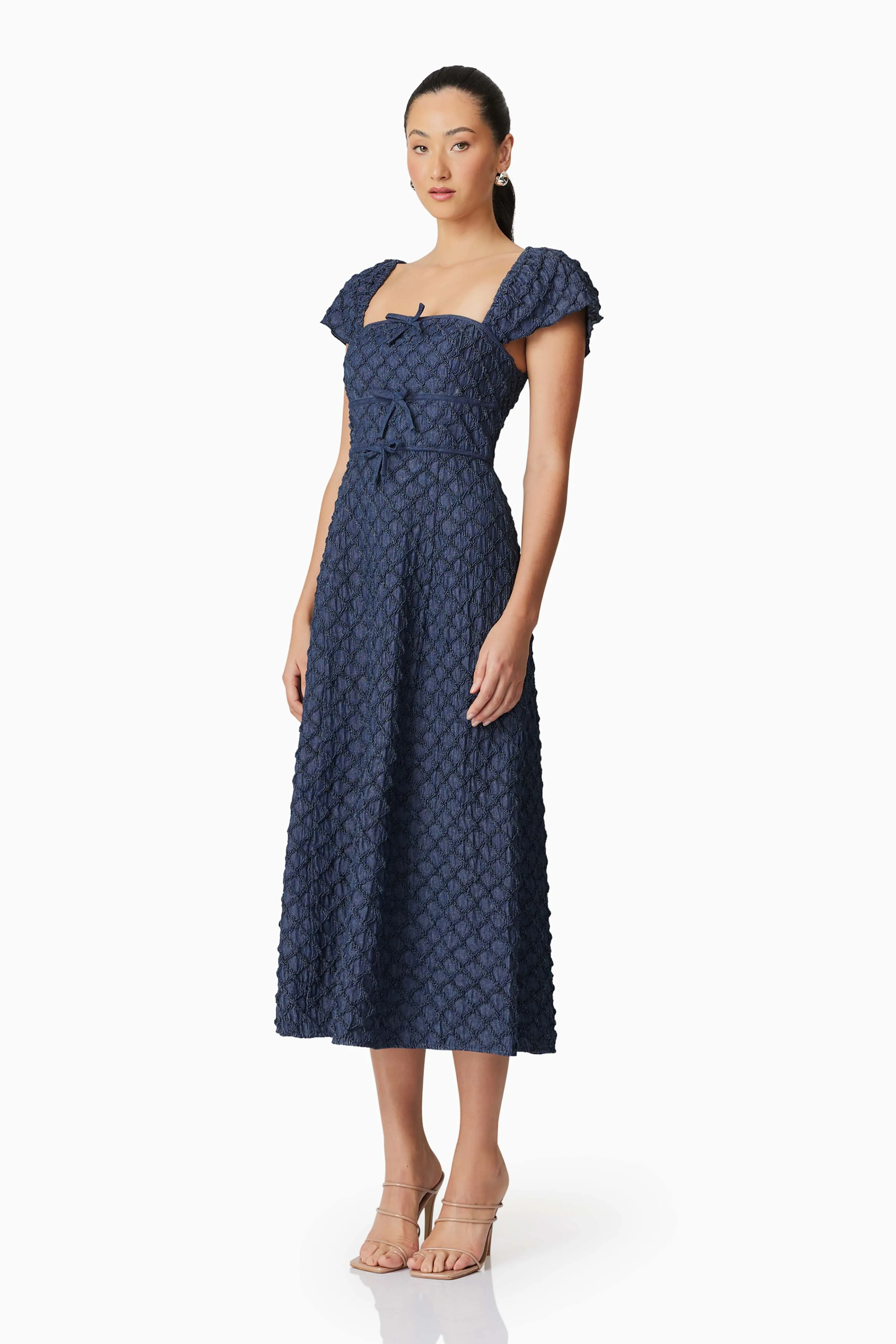 Keeley Midi Dress in Blue sold by Elliatt product image thumbnail 2