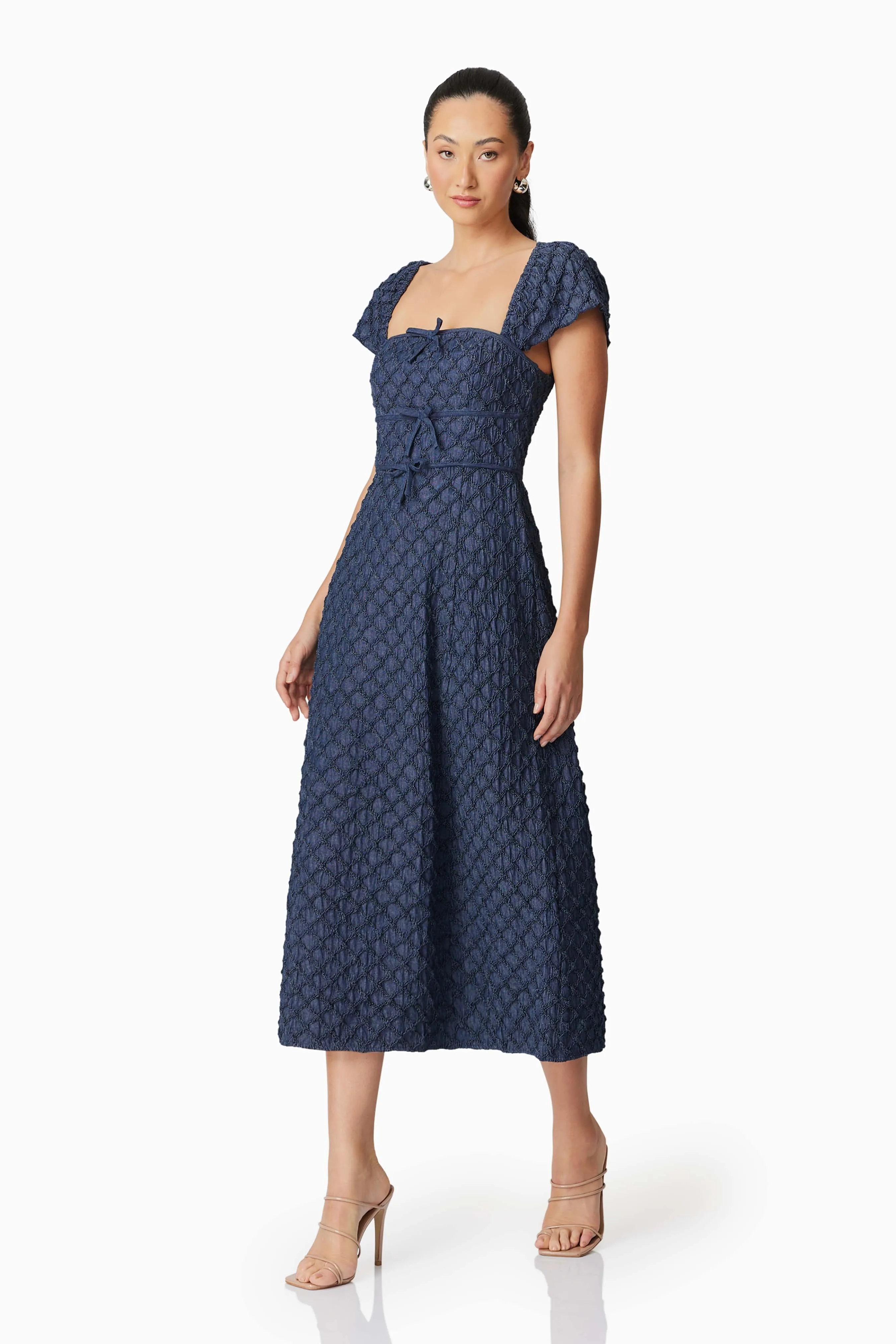 Keeley Midi Dress in Blue sold by Elliatt product image thumbnail 3
