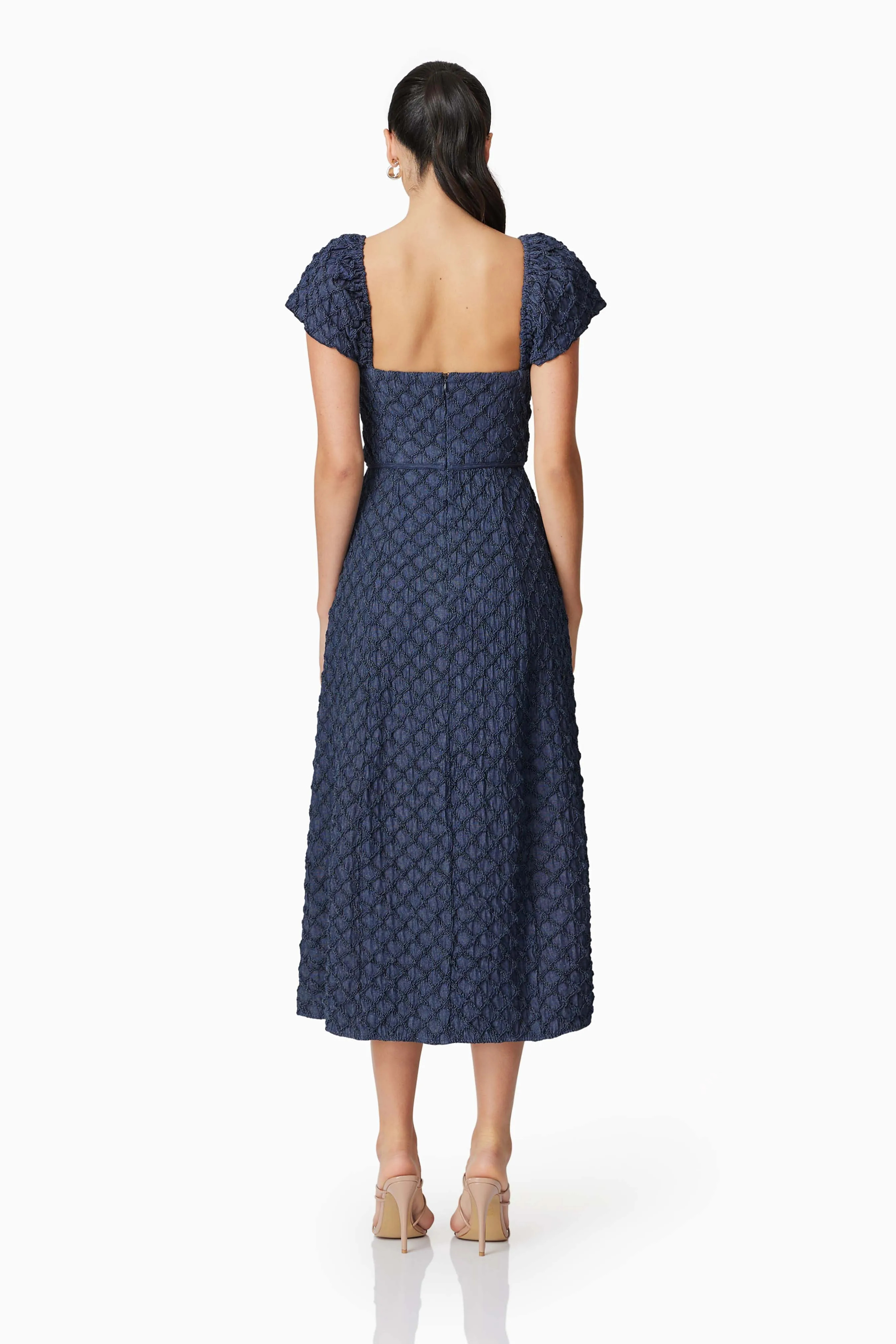 Keeley Midi Dress in Blue sold by Elliatt product image thumbnail 4