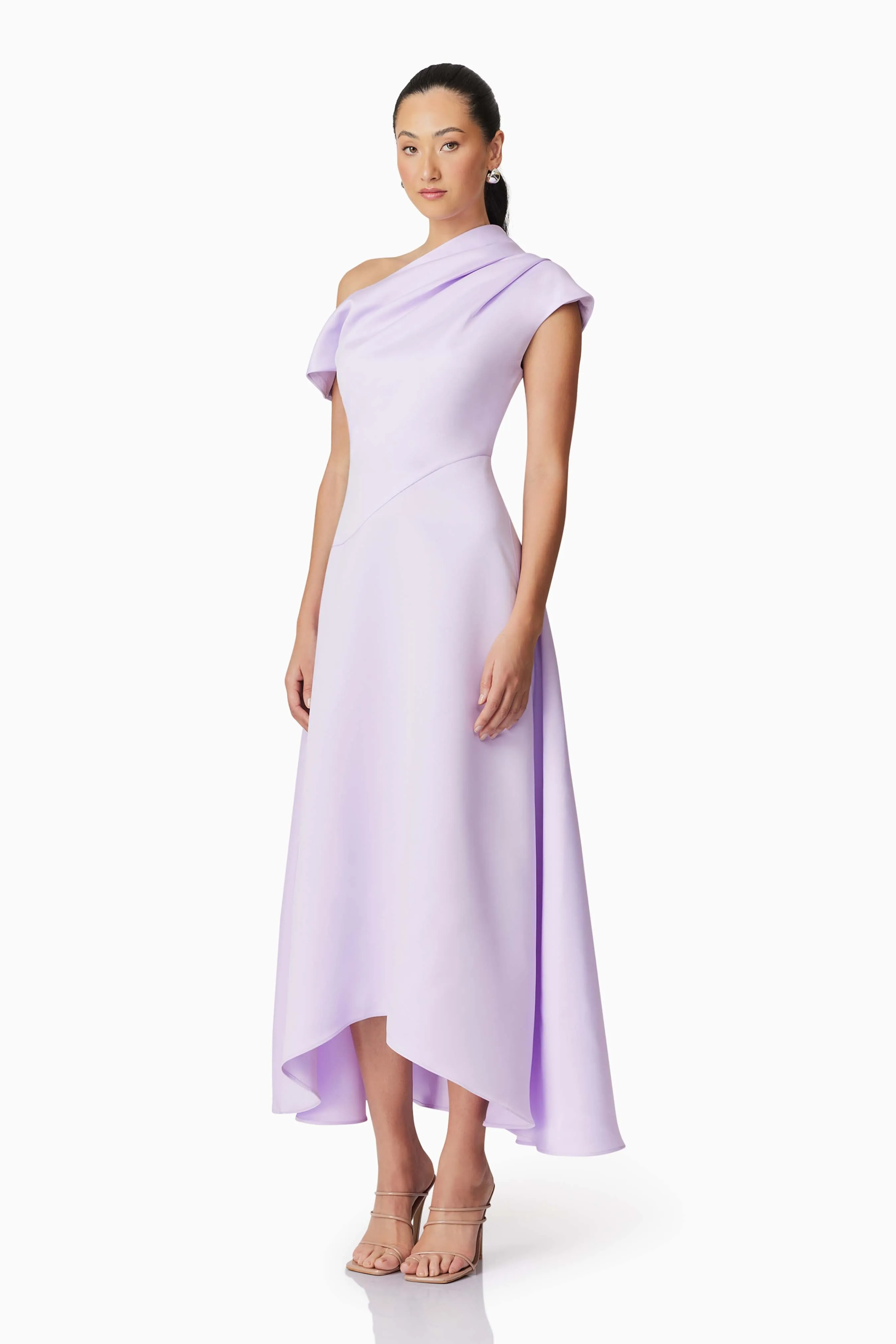 Marissa One Shoulder Gown in Purple sold by Elliatt product image thumbnail 2