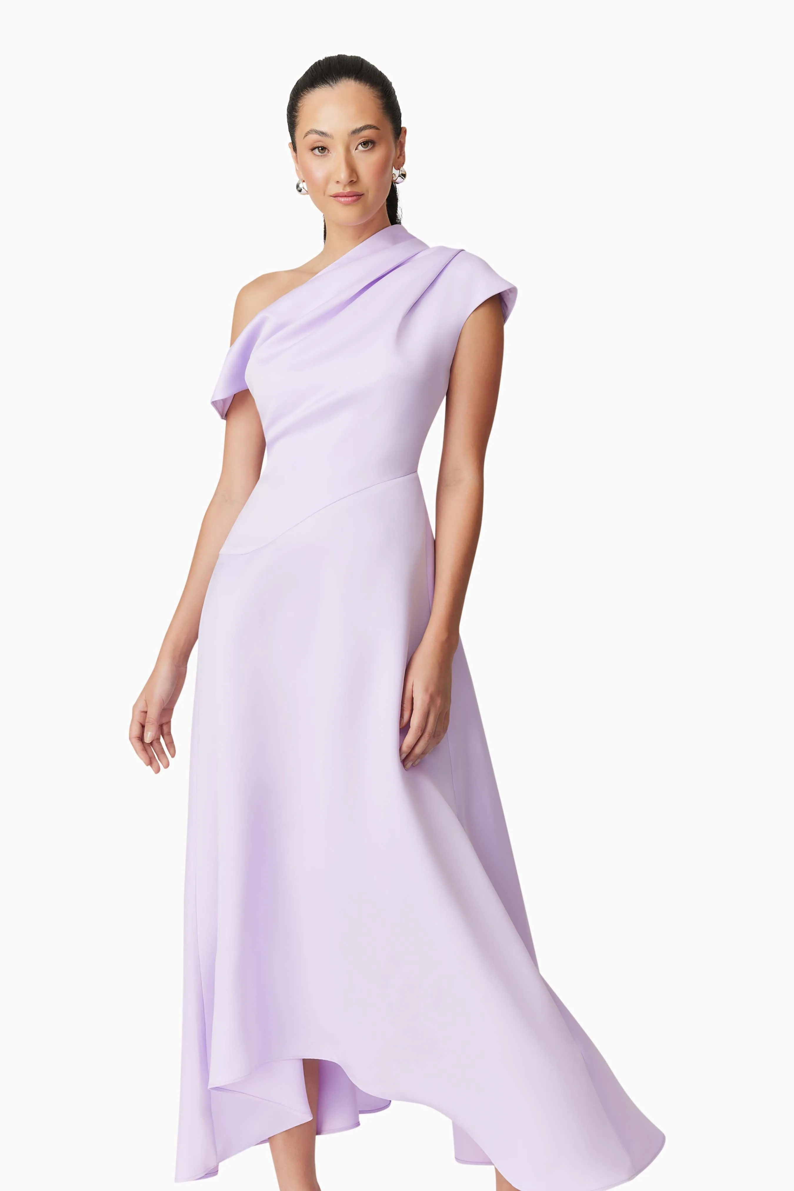 Marissa One Shoulder Gown in Purple sold by Elliatt product image thumbnail 5
