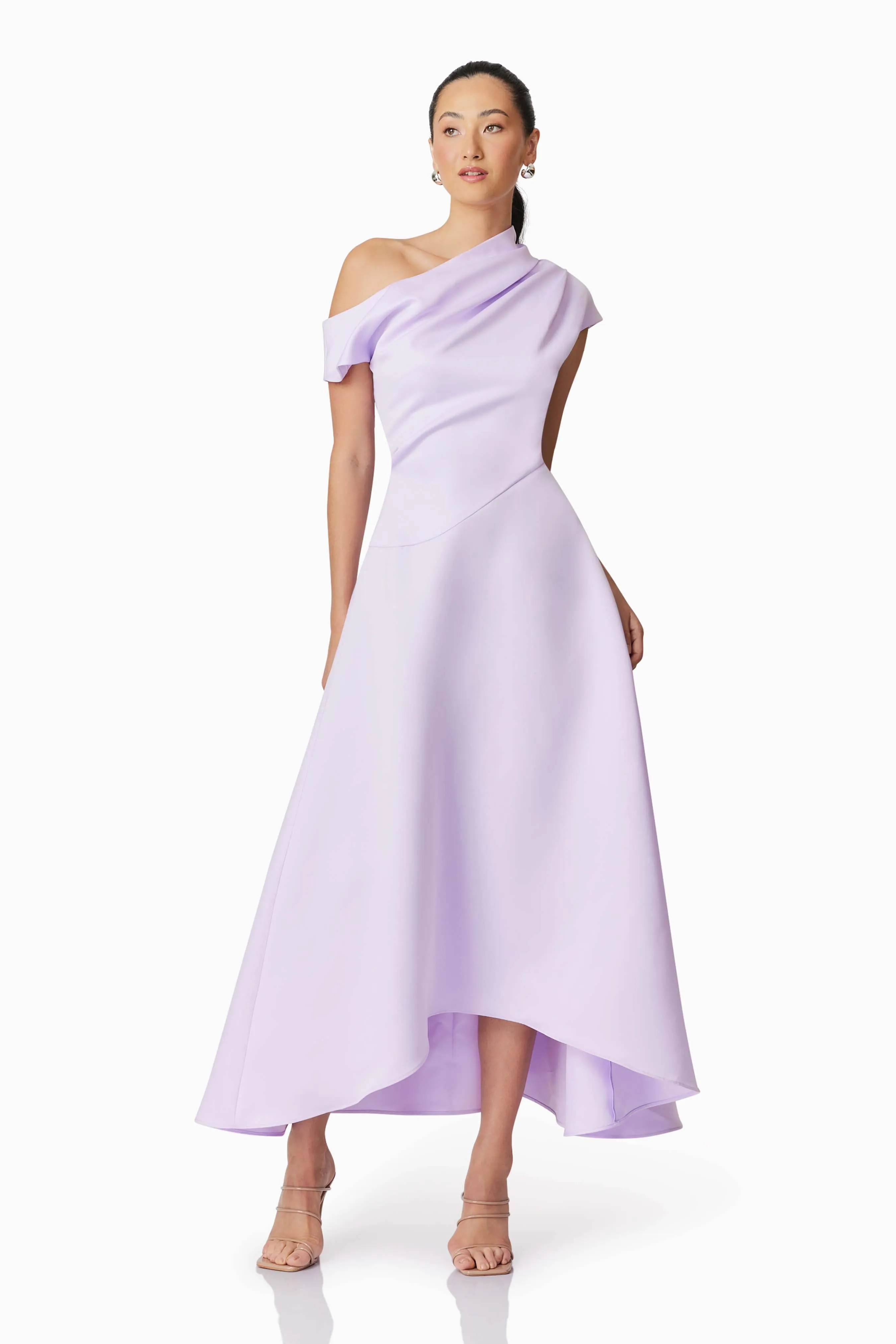 Marissa One Shoulder Gown in Purple sold by Elliatt product image thumbnail 3