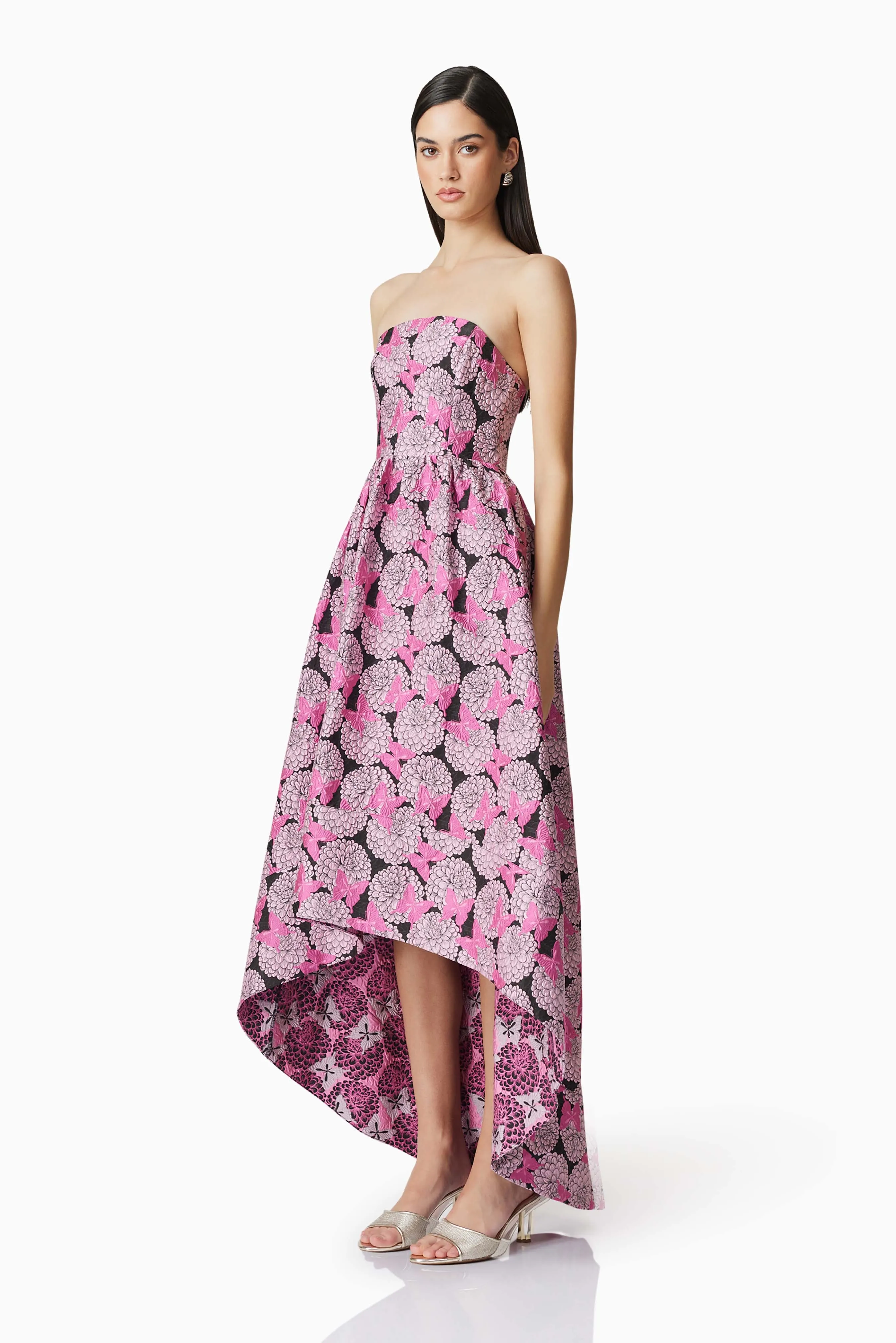 Aimee Strapless Gown in Pink sold by Elliatt product image thumbnail 2