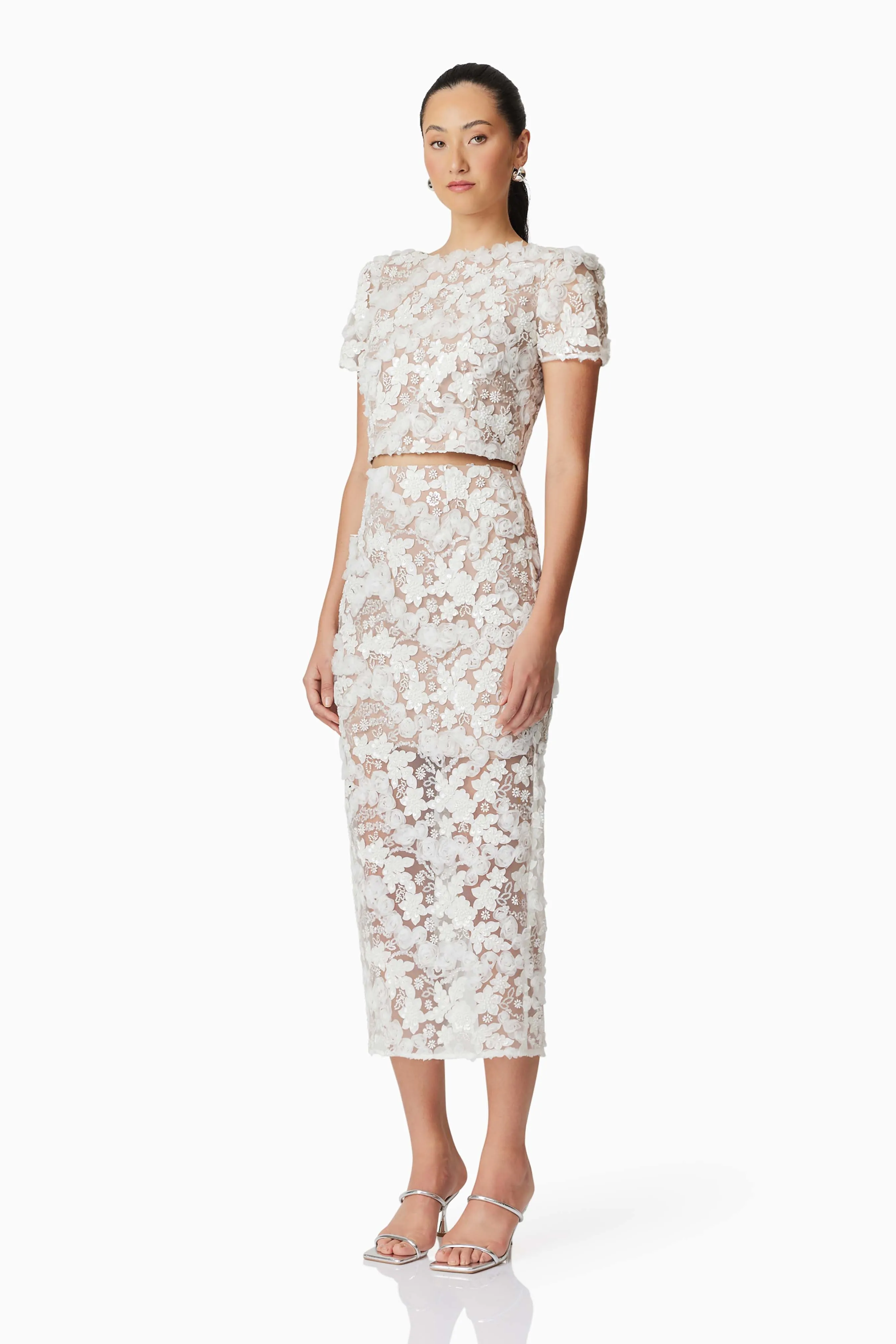 Vonni Sequin Set in White sold by Elliatt product image thumbnail 2