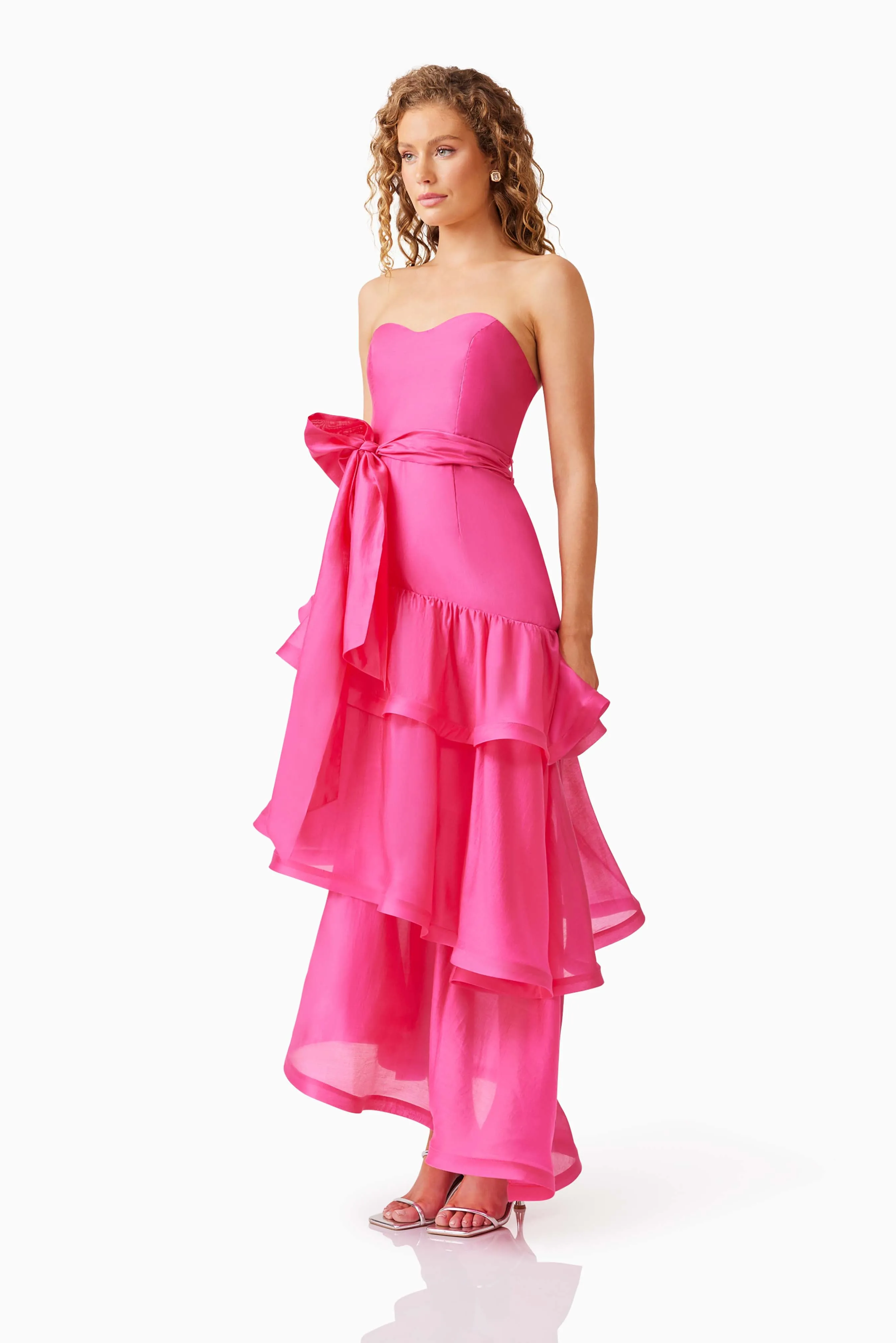 Kalani Strapless Maxi Dress in Pink sold by Elliatt product image thumbnail 3