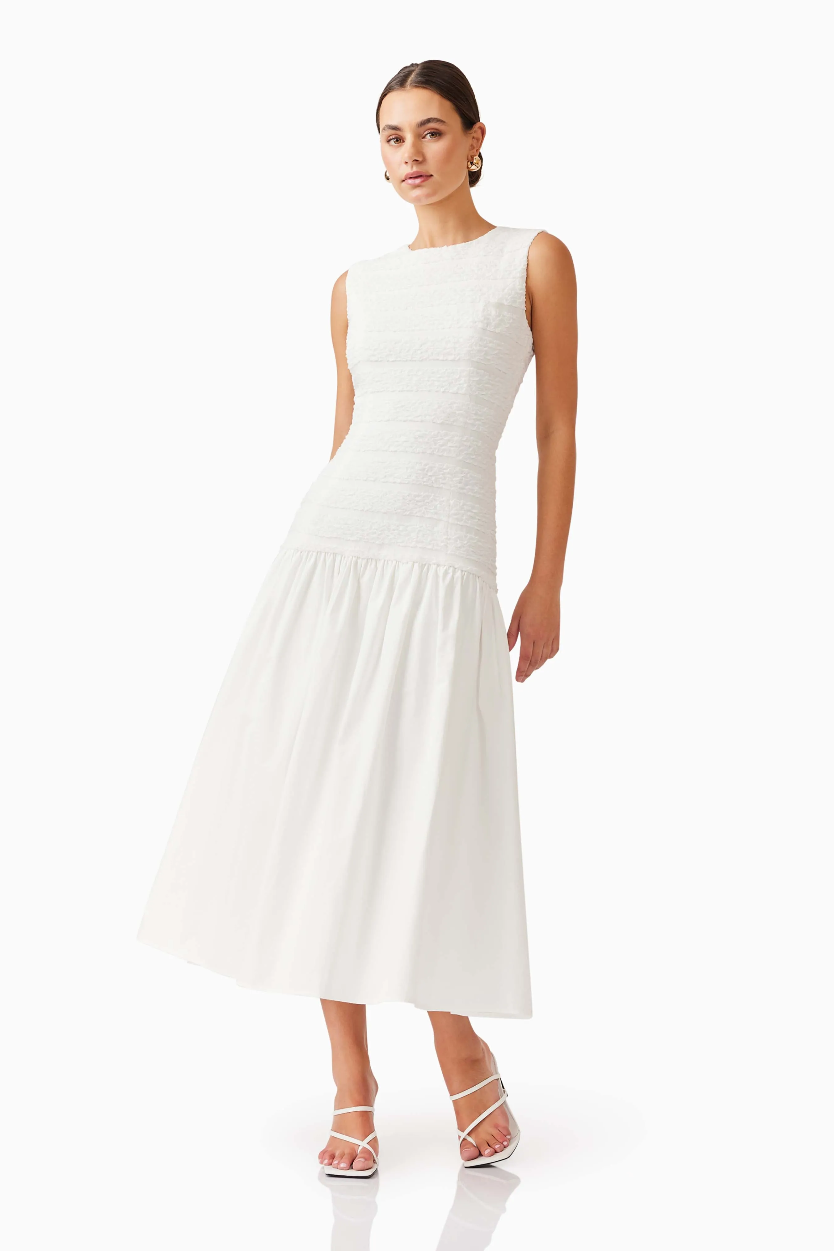 Fifi Midi Dress in White sold by Elliatt product image thumbnail 4