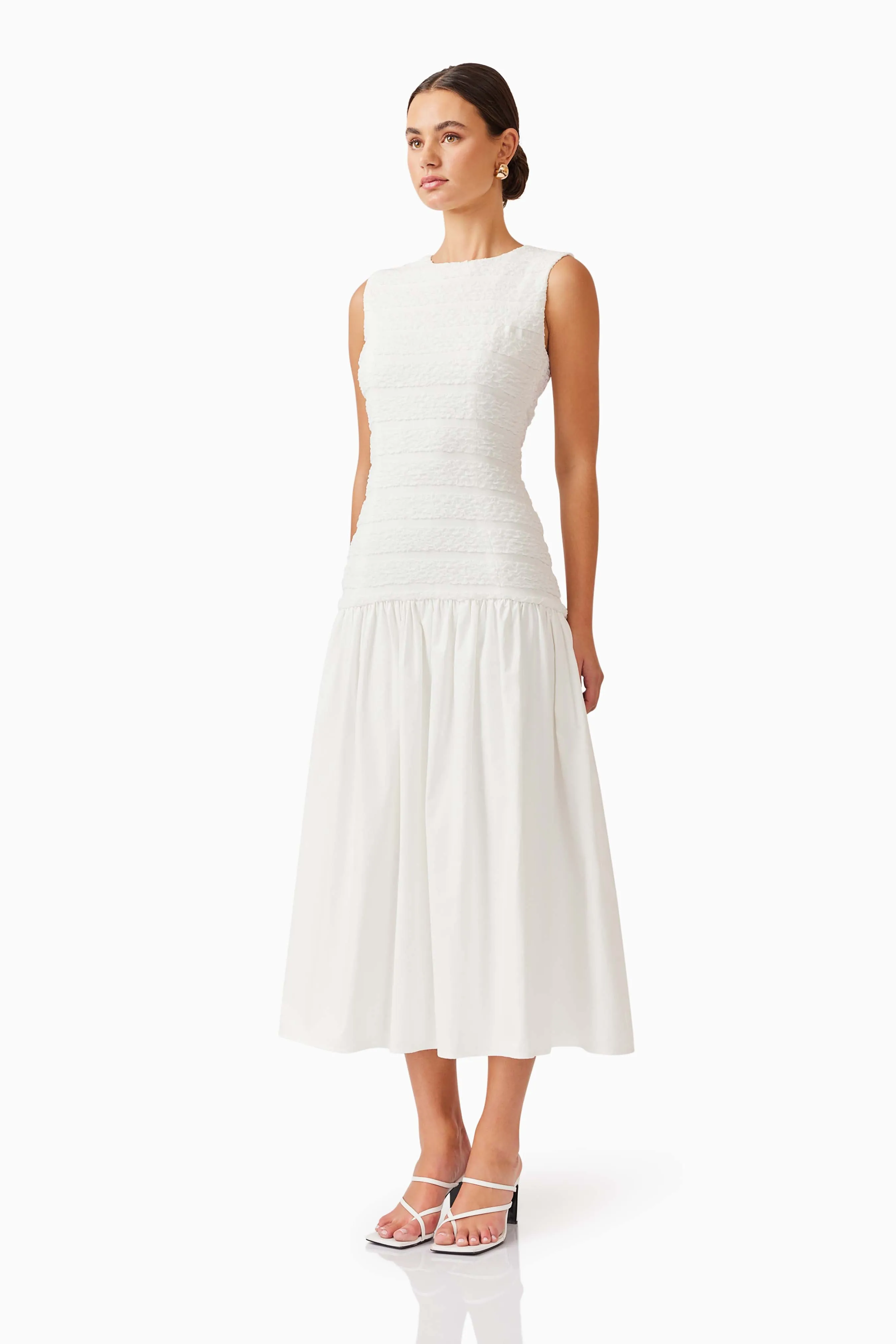 Fifi Midi Dress in White sold by Elliatt product image thumbnail 3