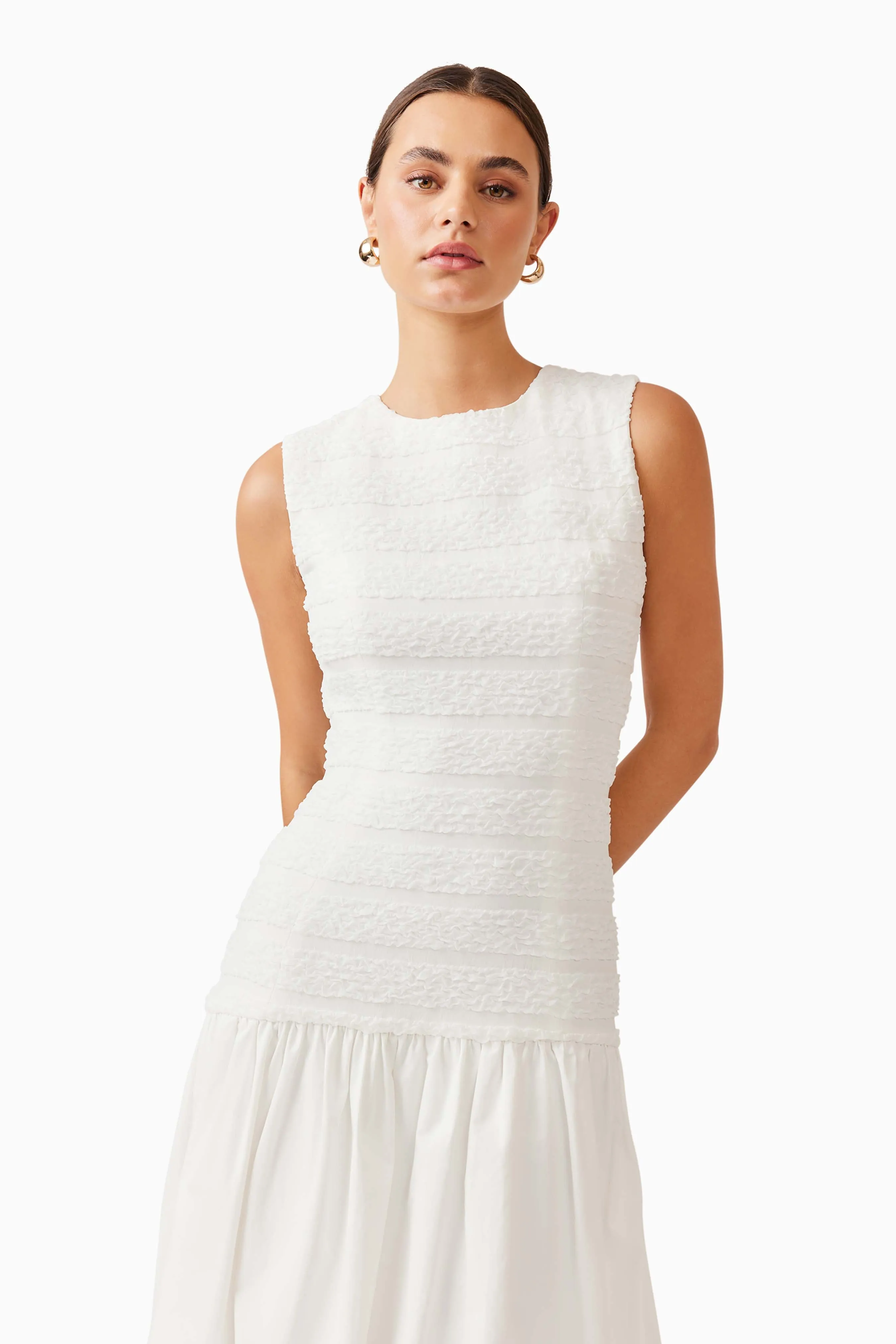 Fifi Midi Dress in White sold by Elliatt product image thumbnail 2