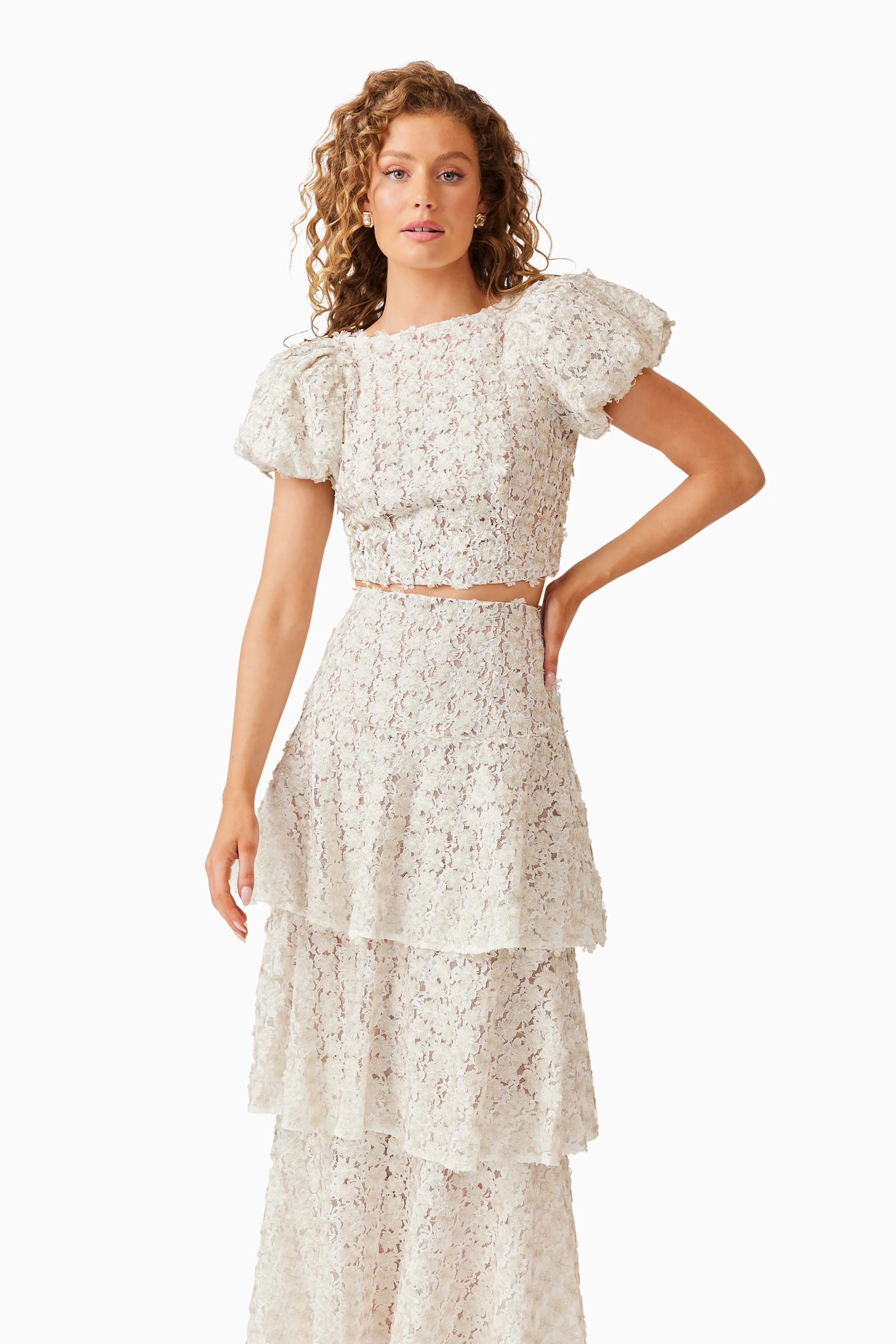 Cali Lace Set in White sold by Elliatt product image thumbnail 5