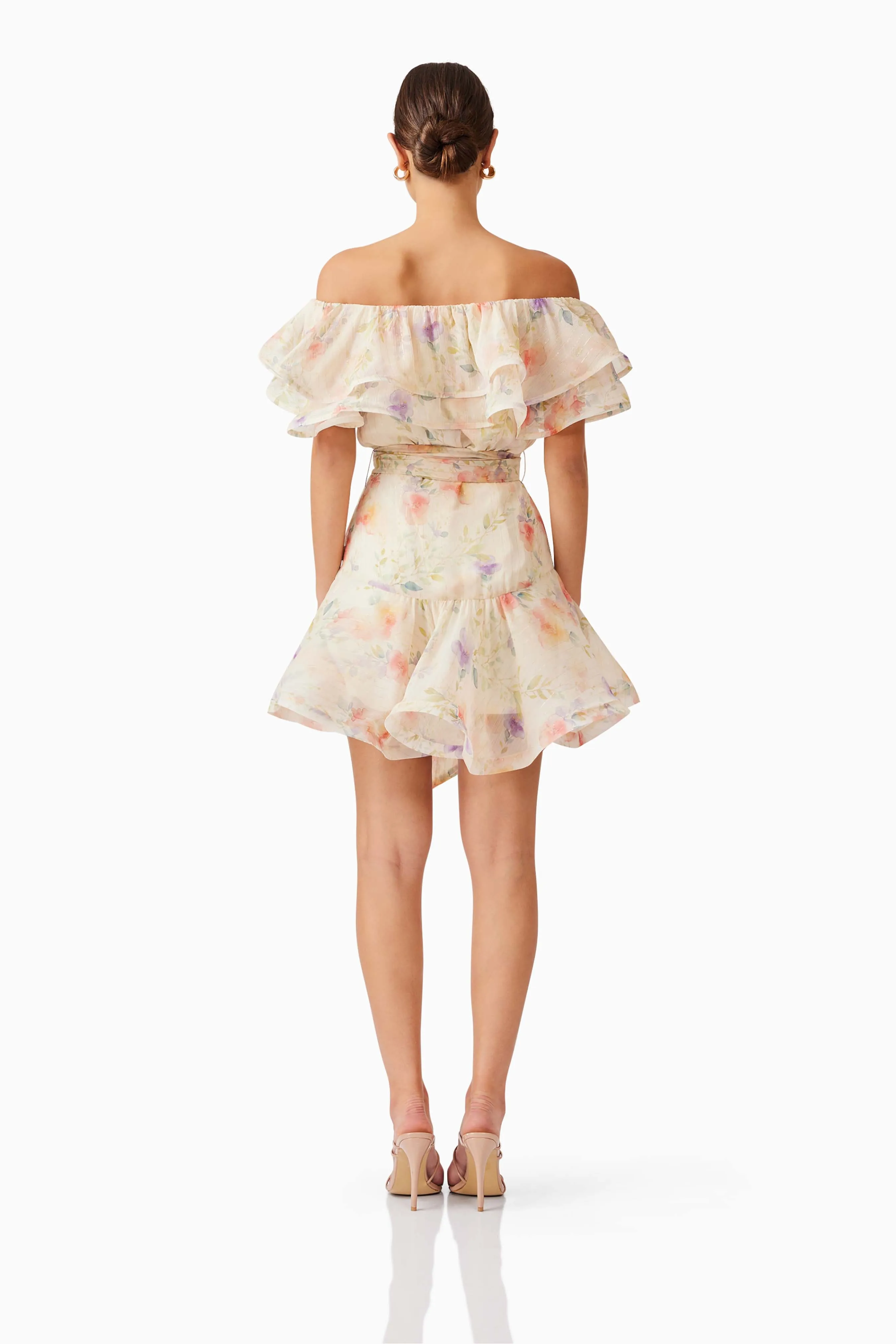 Livette Mini Dress in Floral sold by Elliatt product image thumbnail 4