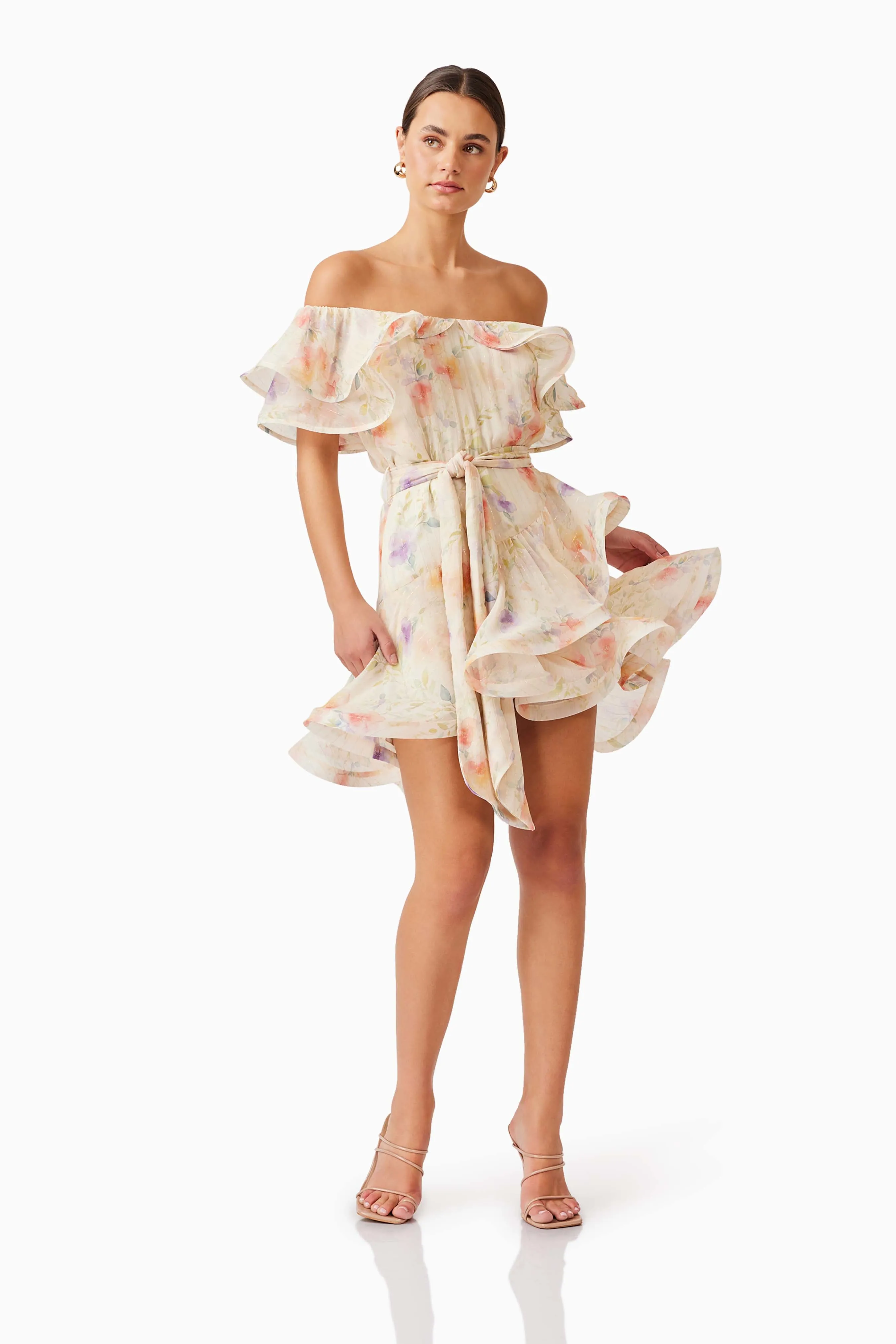 Livette Mini Dress in Floral sold by Elliatt product image thumbnail 3