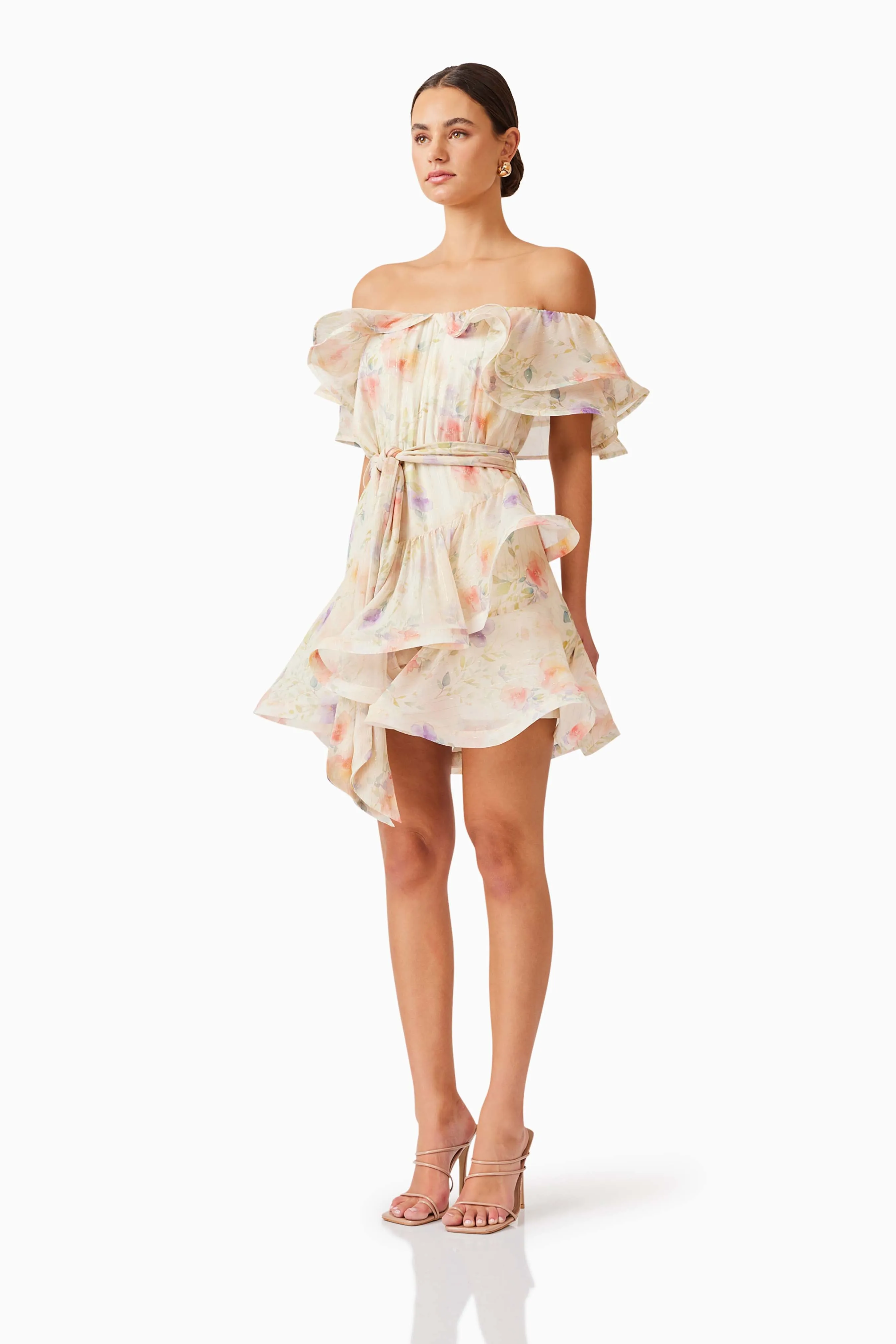 Livette Mini Dress in Floral sold by Elliatt product image thumbnail 2