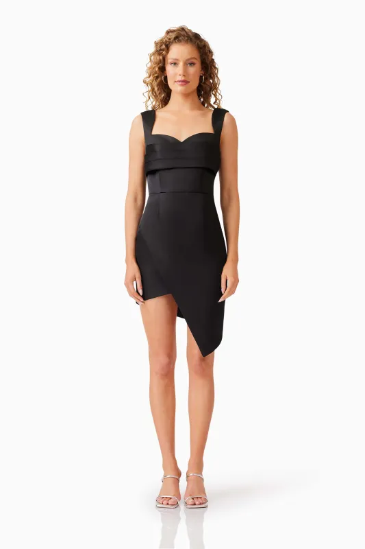 Blake Mini Dress in Black sold by Elliatt