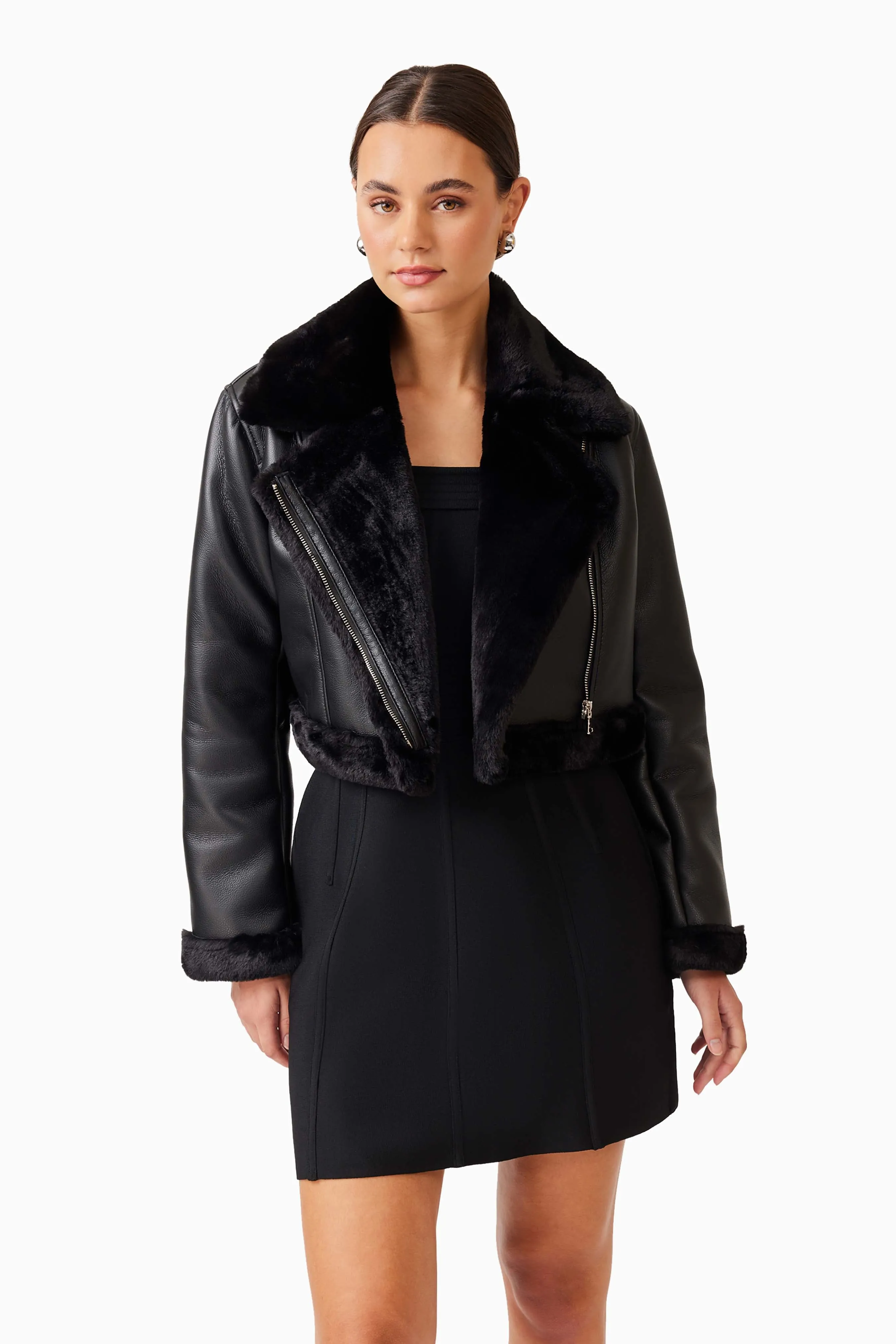 Alta Cropped Jacket in Black sold by Elliatt product image thumbnail 5